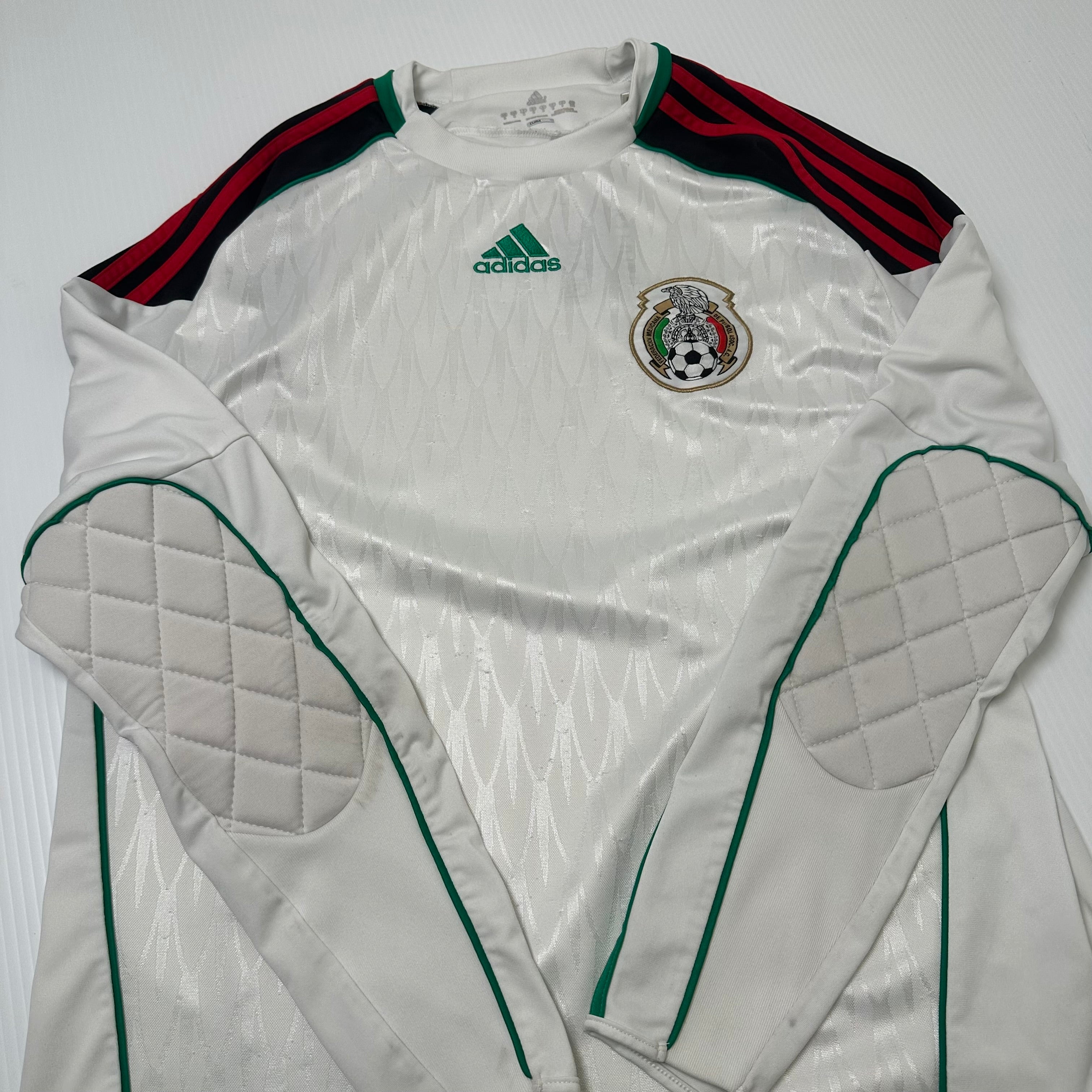 2010 Adidas Mexico Goalkeeper Home Jersey M