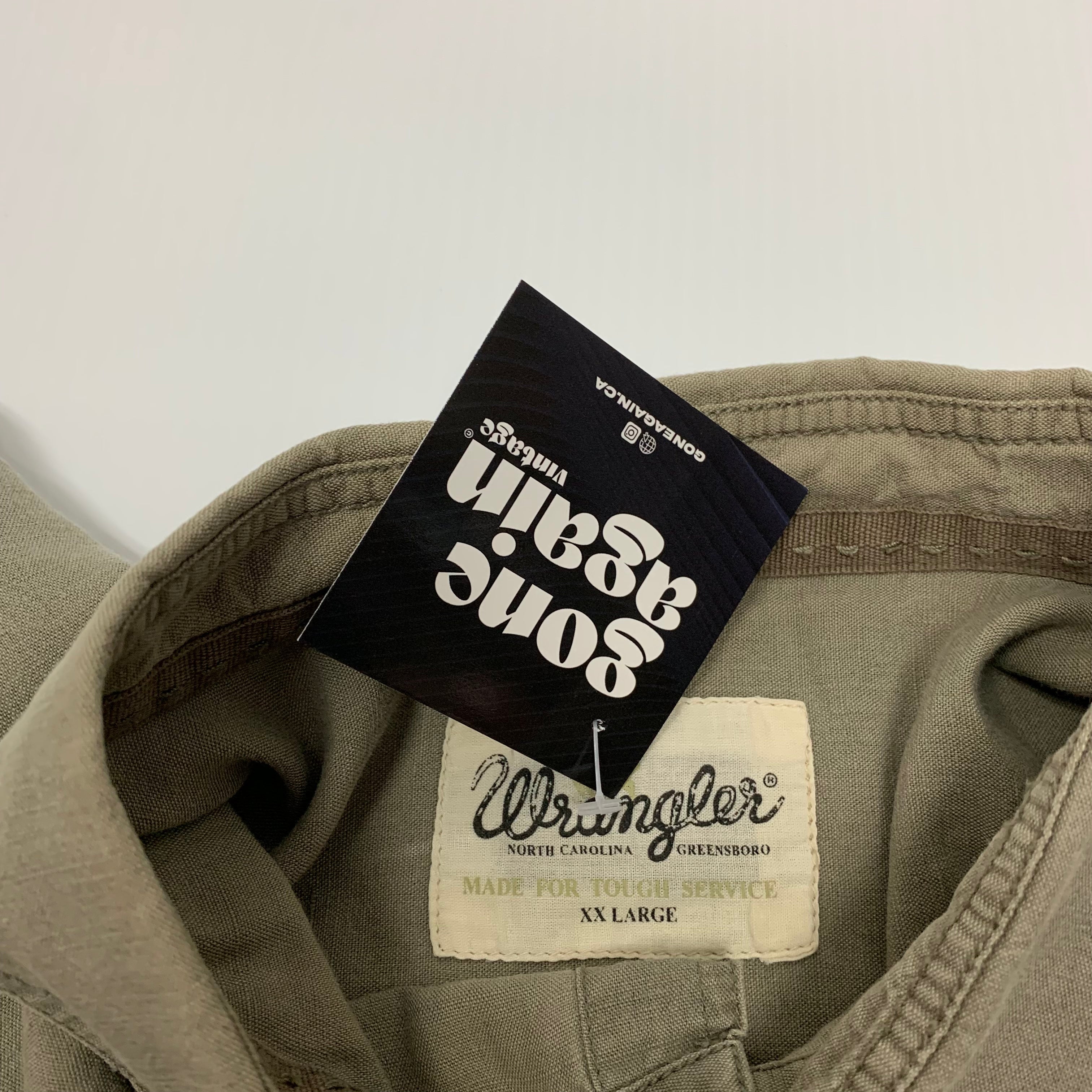 Vintage Wrangler Button Up XXL