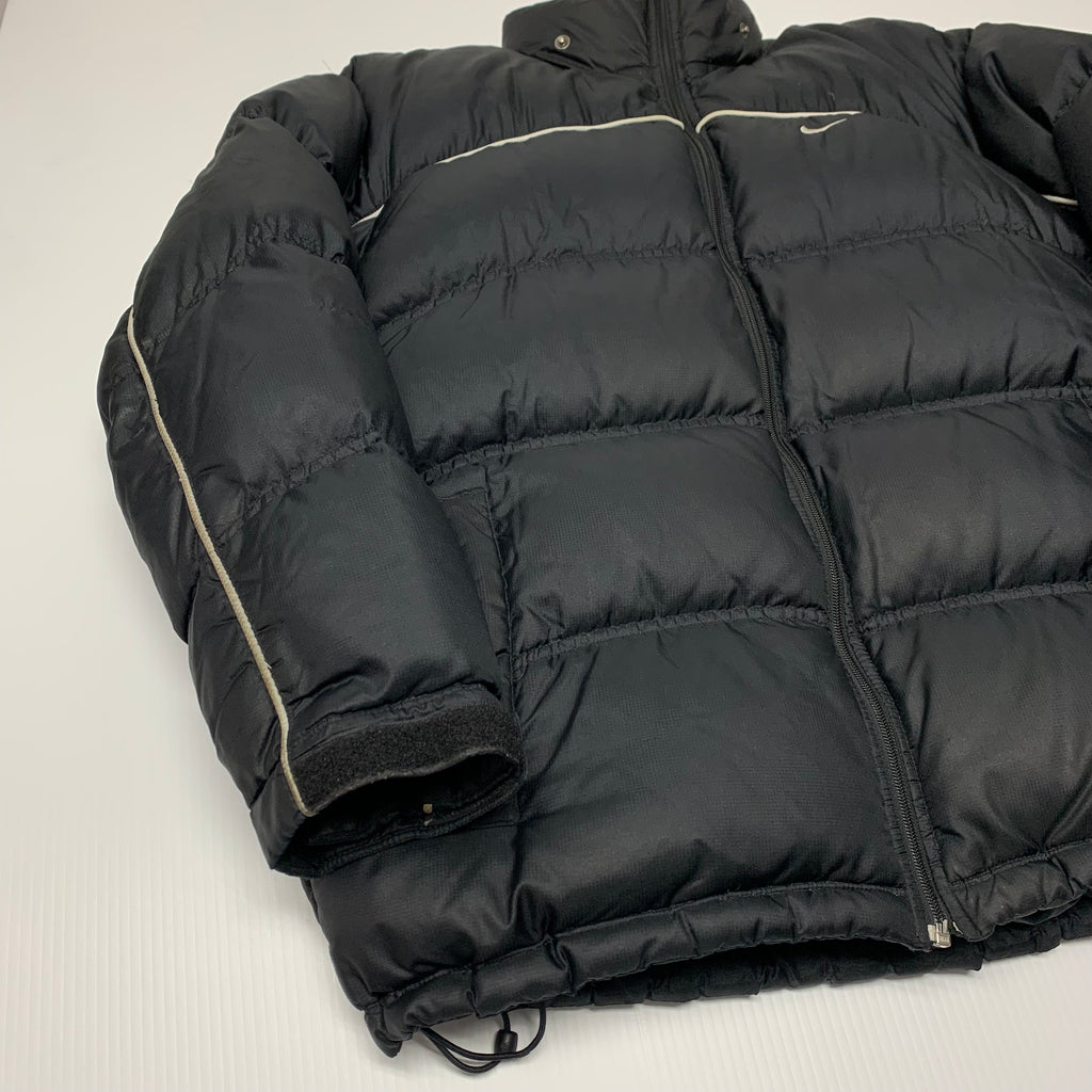 Y2K Black Nike Puffer Jacket M