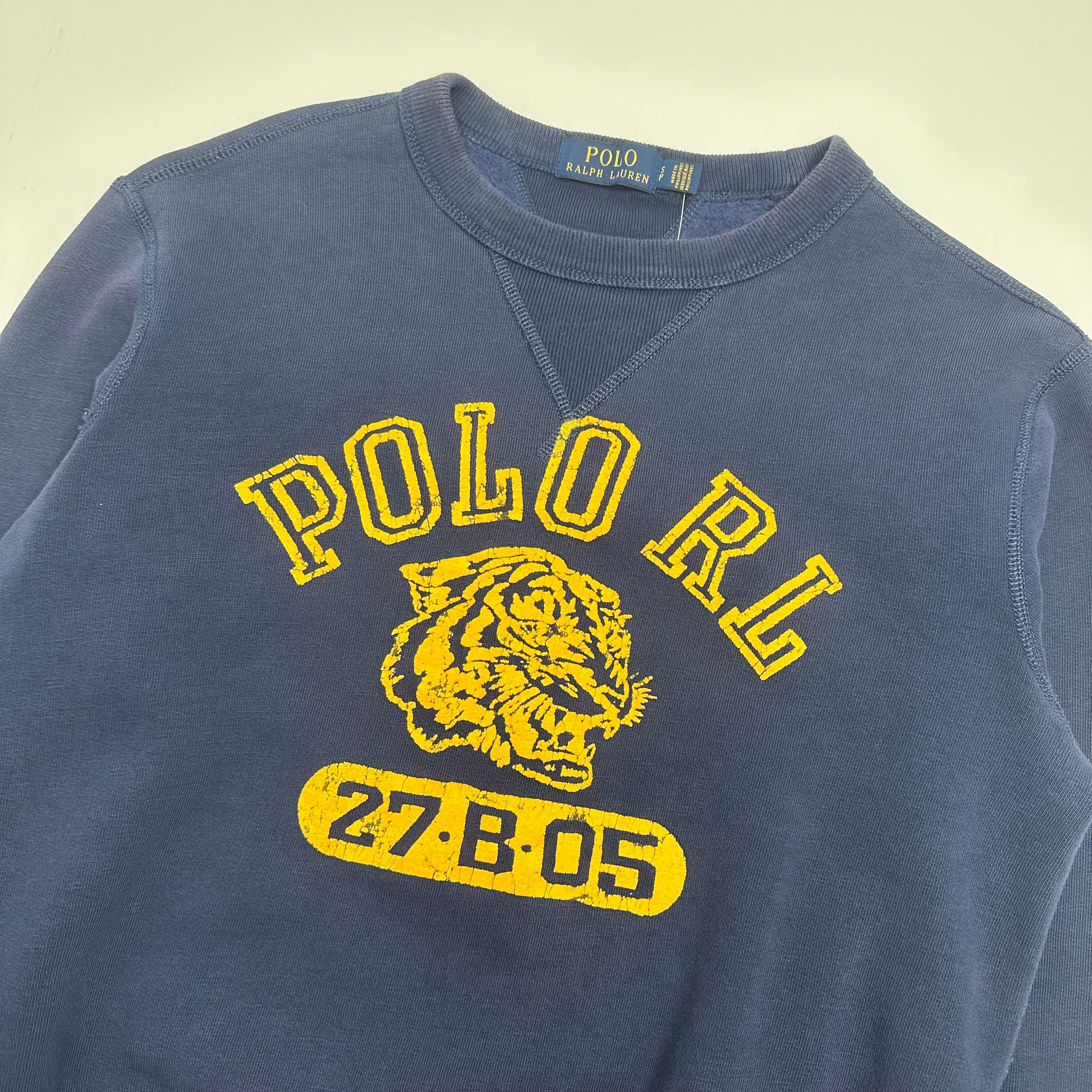 Polo Ralph Lauren College Tiger Crewneck S