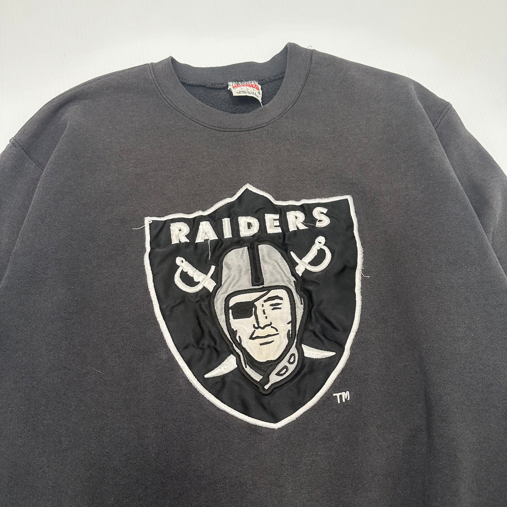 Vintage Nutmeg Los Angeles Raiders Crewneck L