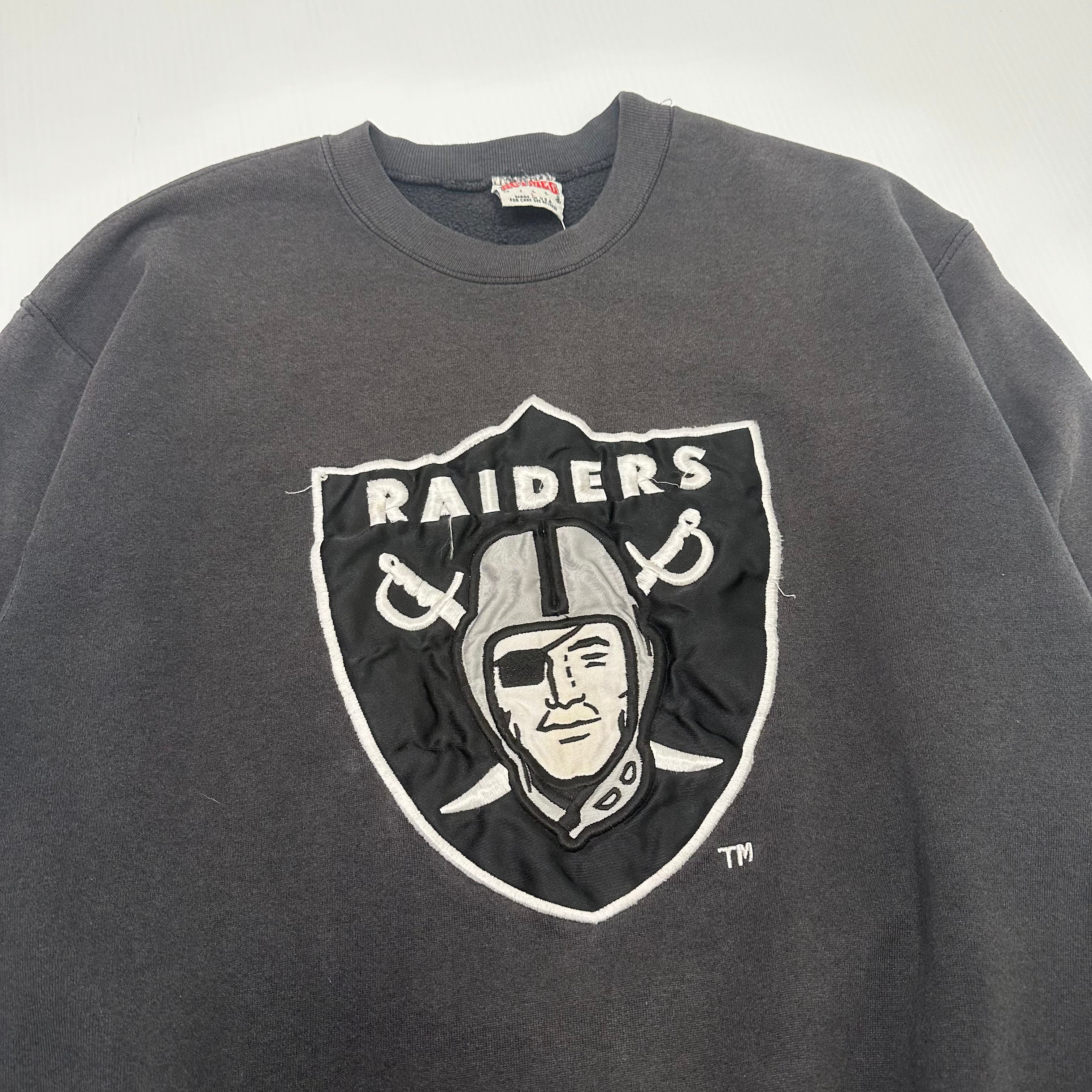 Vintage Nutmeg Los Angeles Raiders Crewneck L