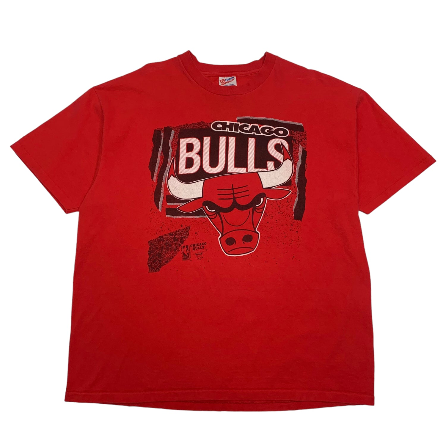 90s Red Chicago Bulls Tee XL