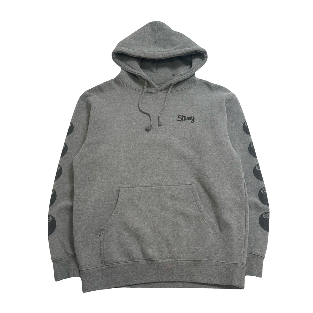 Stussy 8 Ball Logos Hoodie M