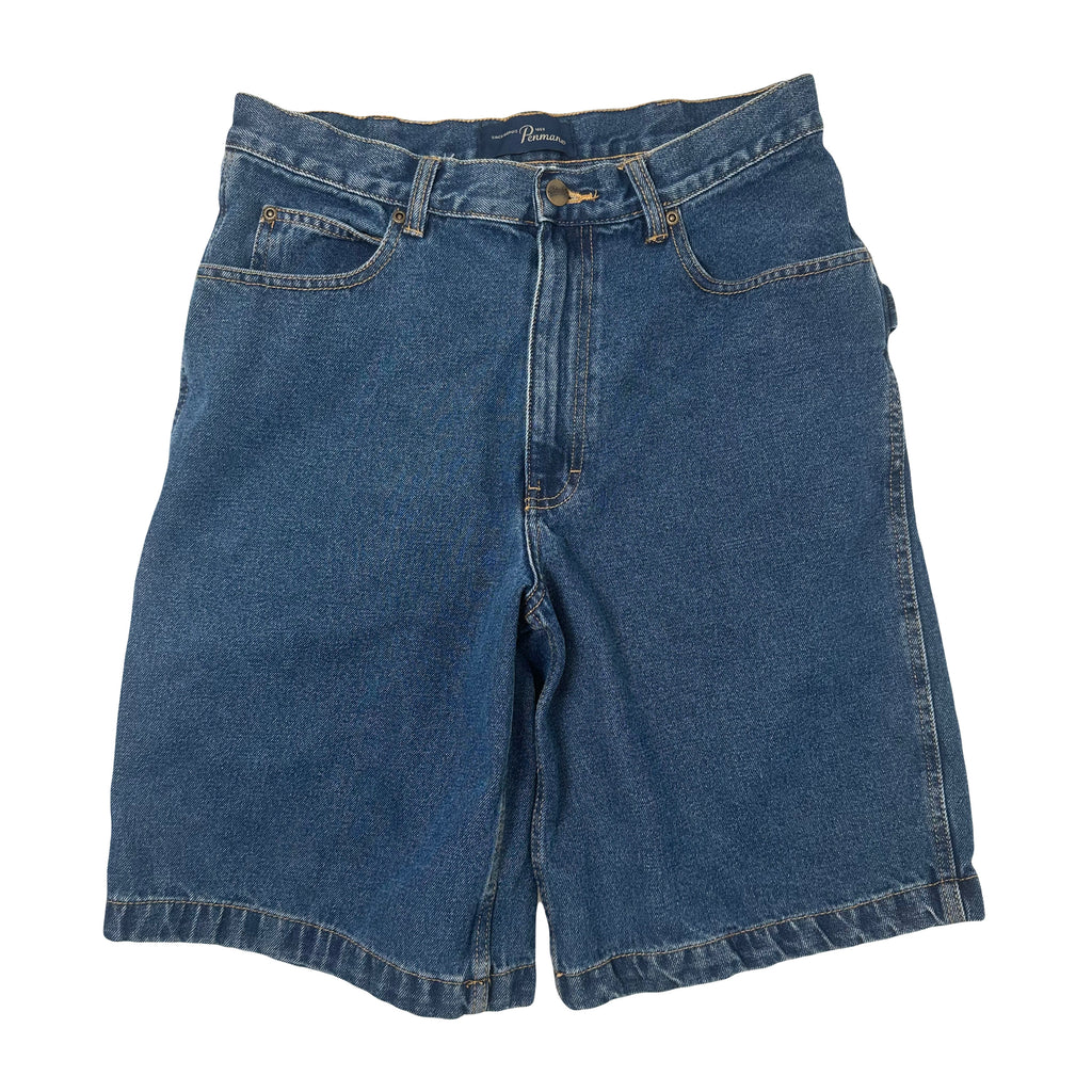 Vintage Penmans Dark Wash Denim Shorts 32