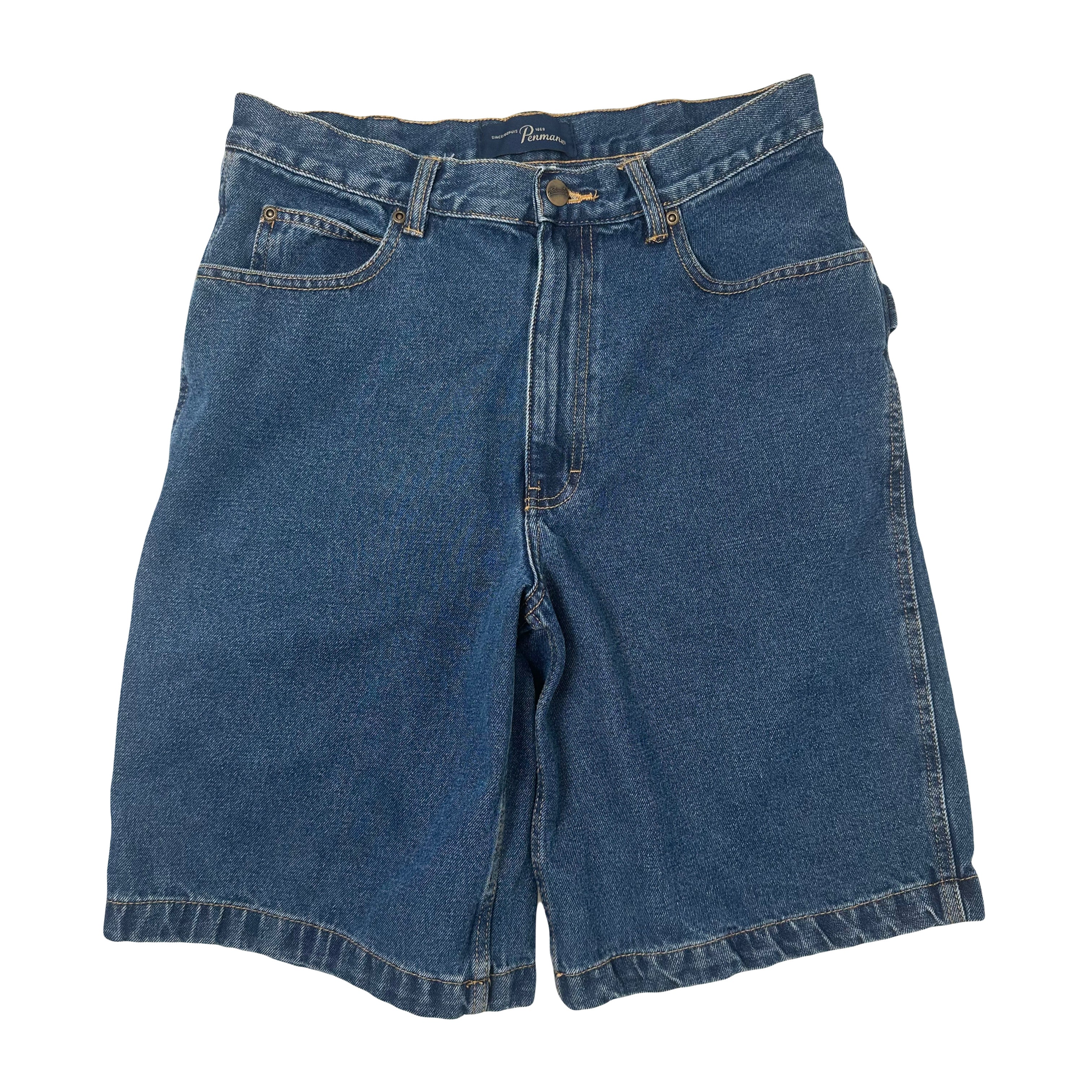 Vintage Penmans Dark Wash Denim Shorts 32