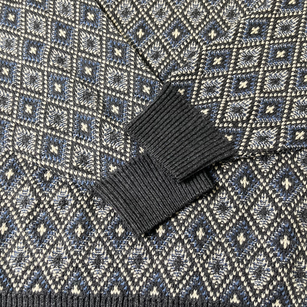 Jantzen Classics Diamond Pattern Knit Sweater XL