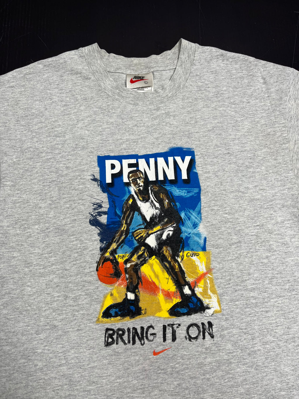 90s Penny Hardaway Nike Tee L