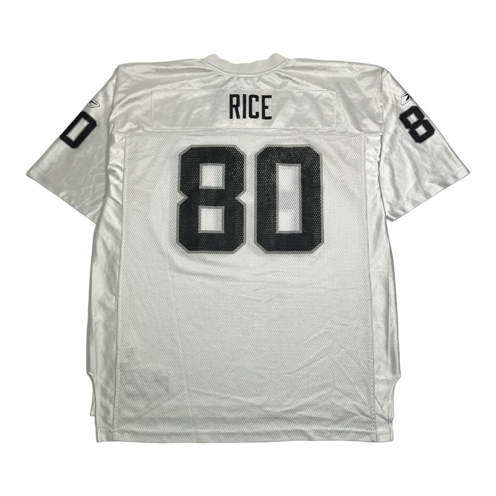 Reebok Oakland Raiders Jerry Rice #80 Football Jersey XL