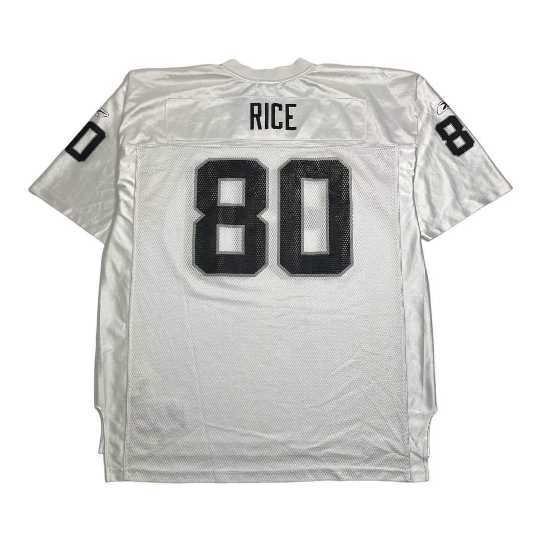 Reebok Oakland Raiders Jerry Rice #80 Football Jersey XL