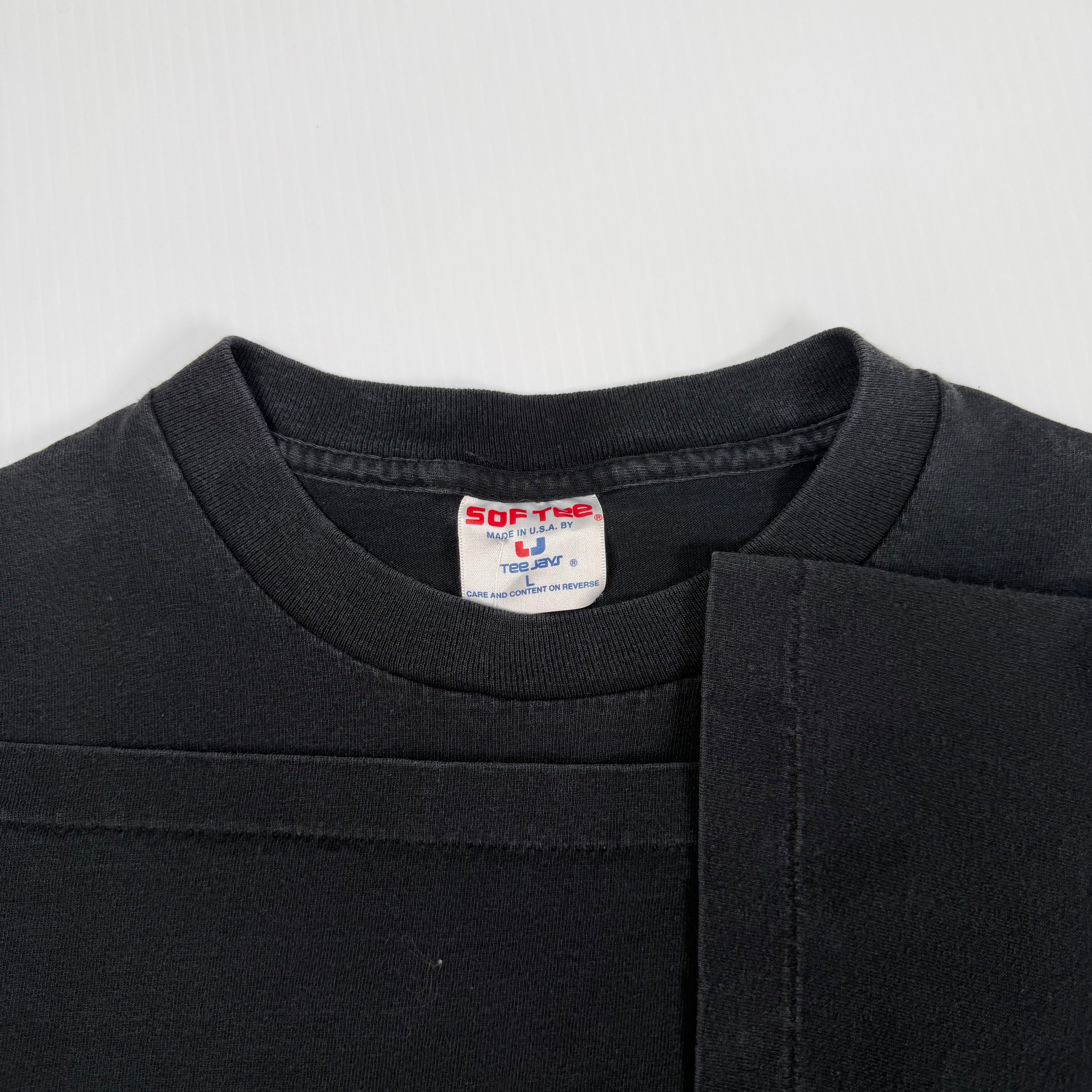 Vintage Please Don't Make Me Kill You Tee L