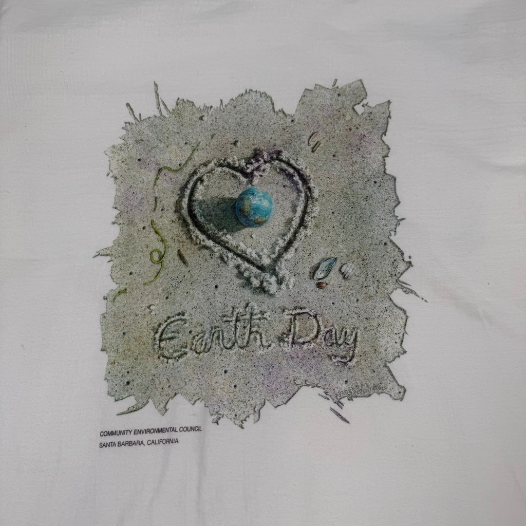 Vintage Earth Day Organic Cotton Tee M
