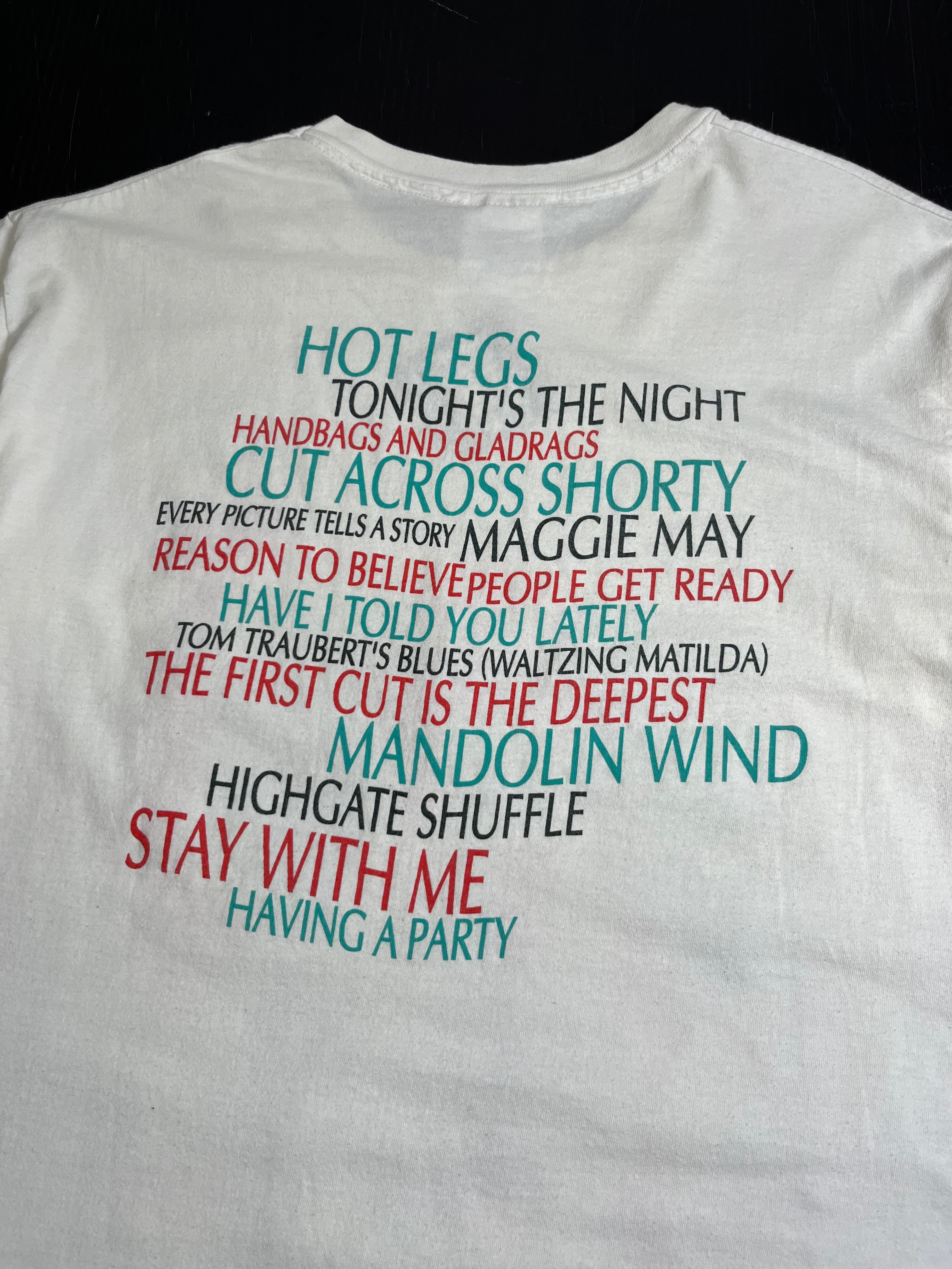 1993 Rod Stewart Tour Tee L