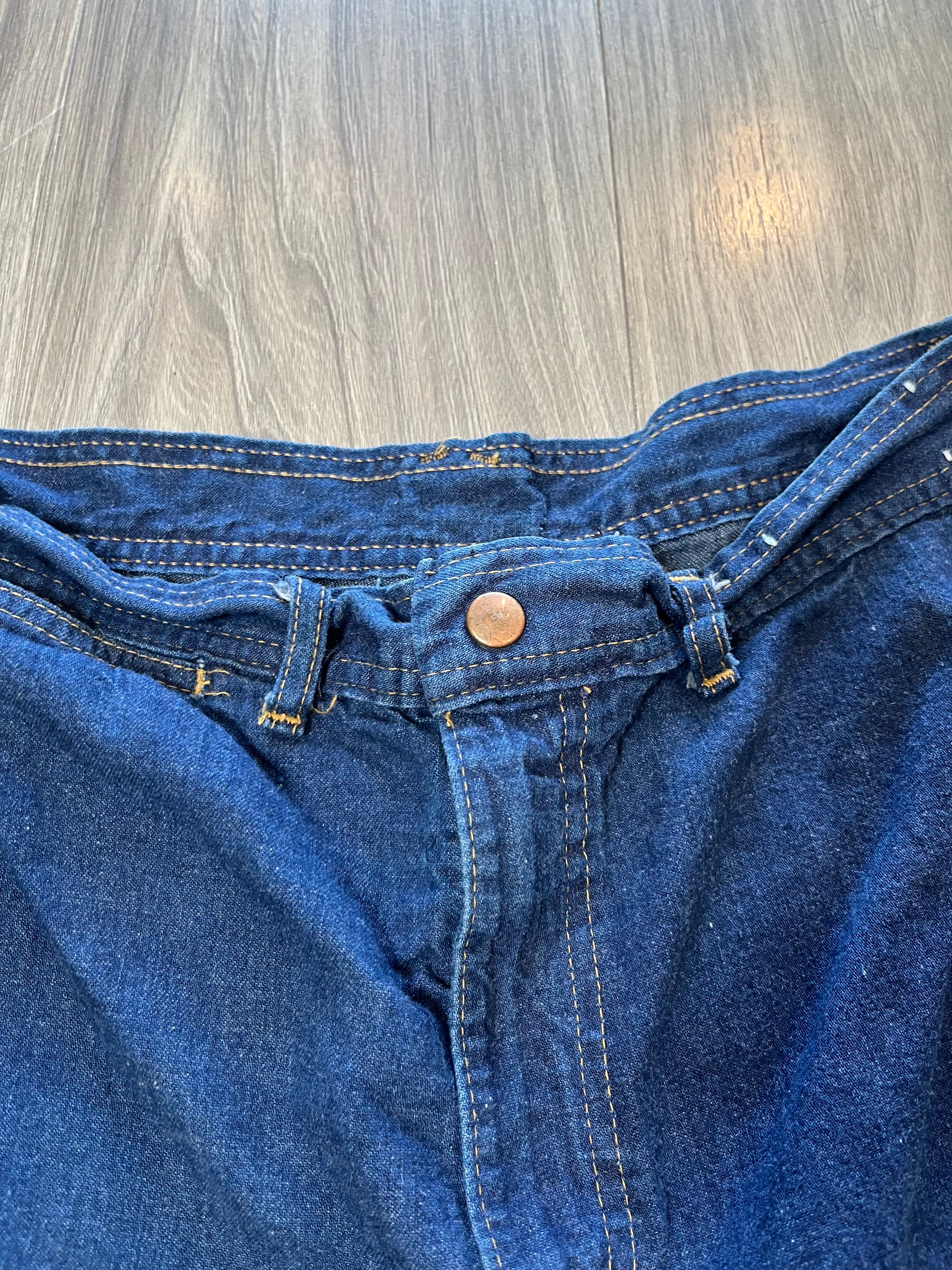 Vintage Simpson Dark Wash Baggy Denim 31