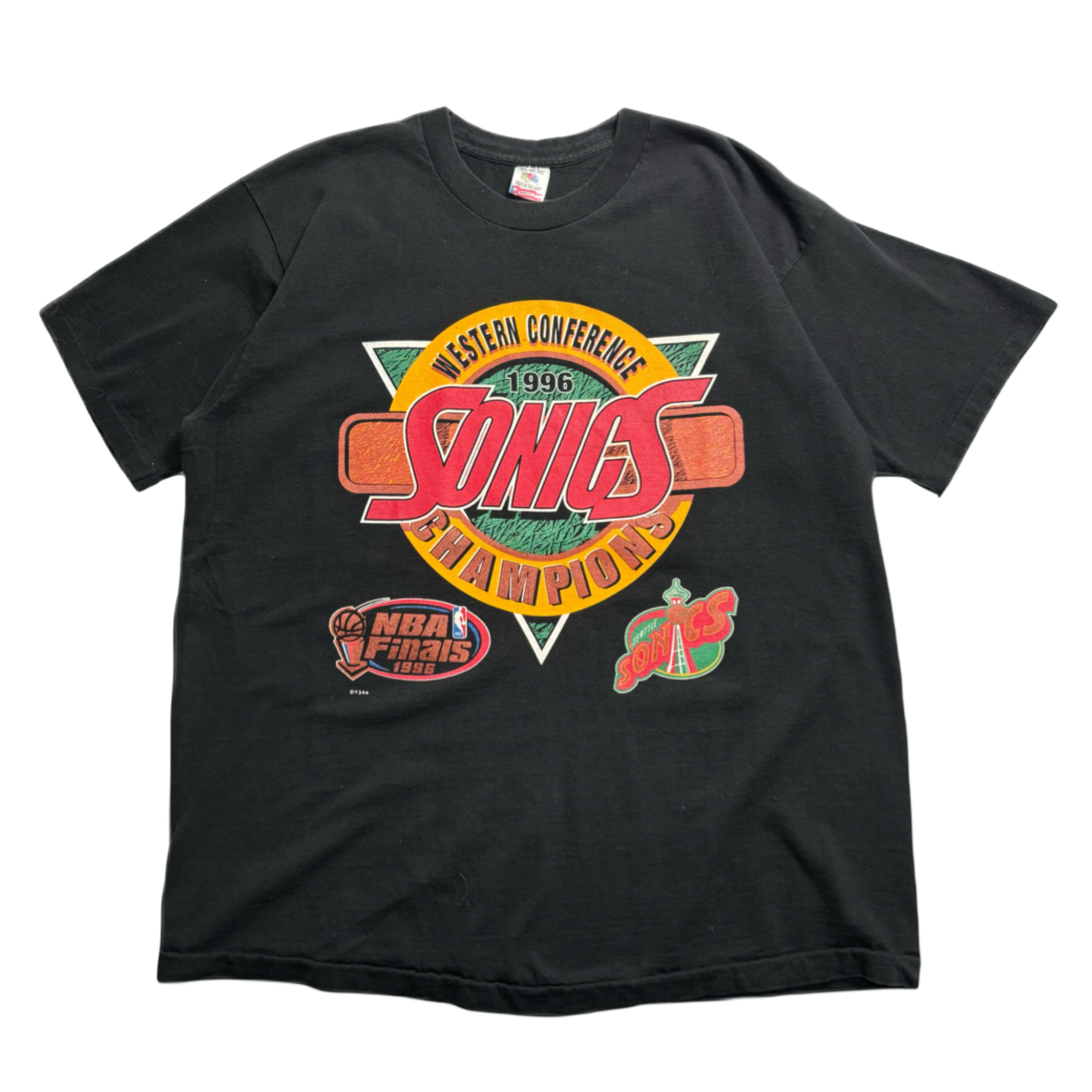 1996 Seattle Sonics Conference Champs Tee XL
