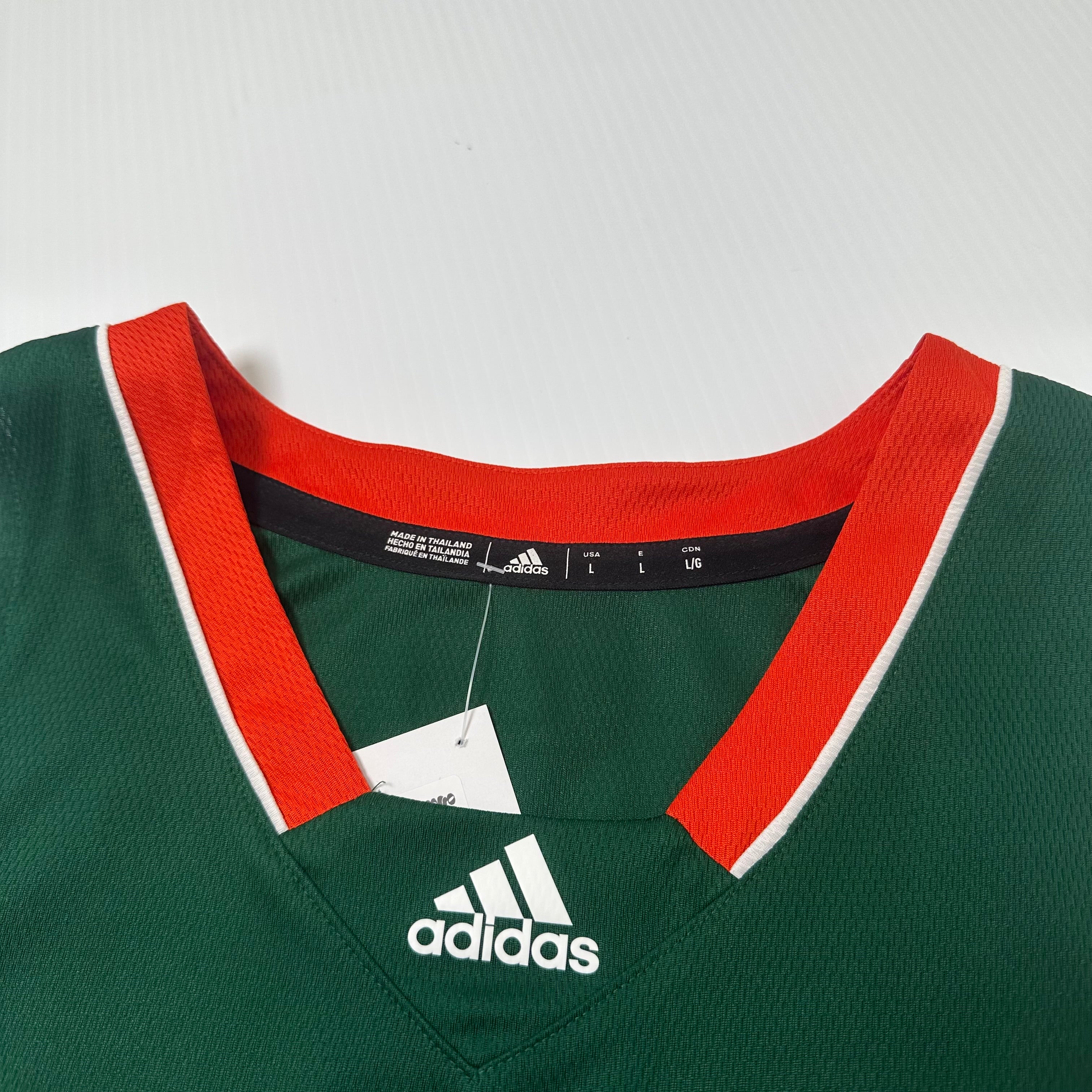 Adidas Miami University Basketball Jersey L