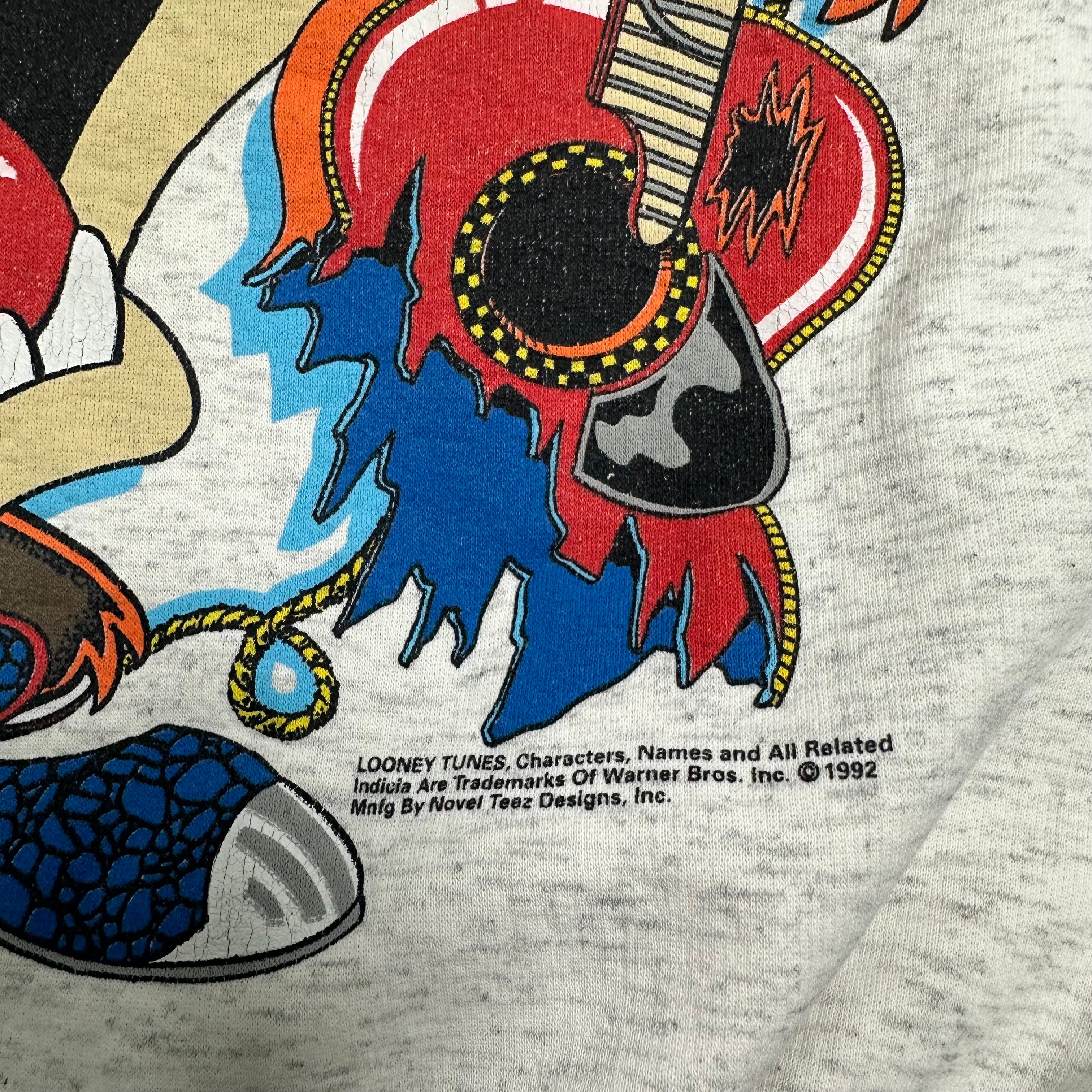 1992 Honky Tonk Taz Looney Tunes Crewneck M