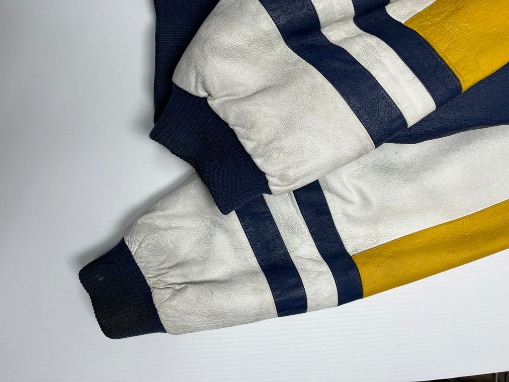 Vintage Michigan University Leather Jacket L
