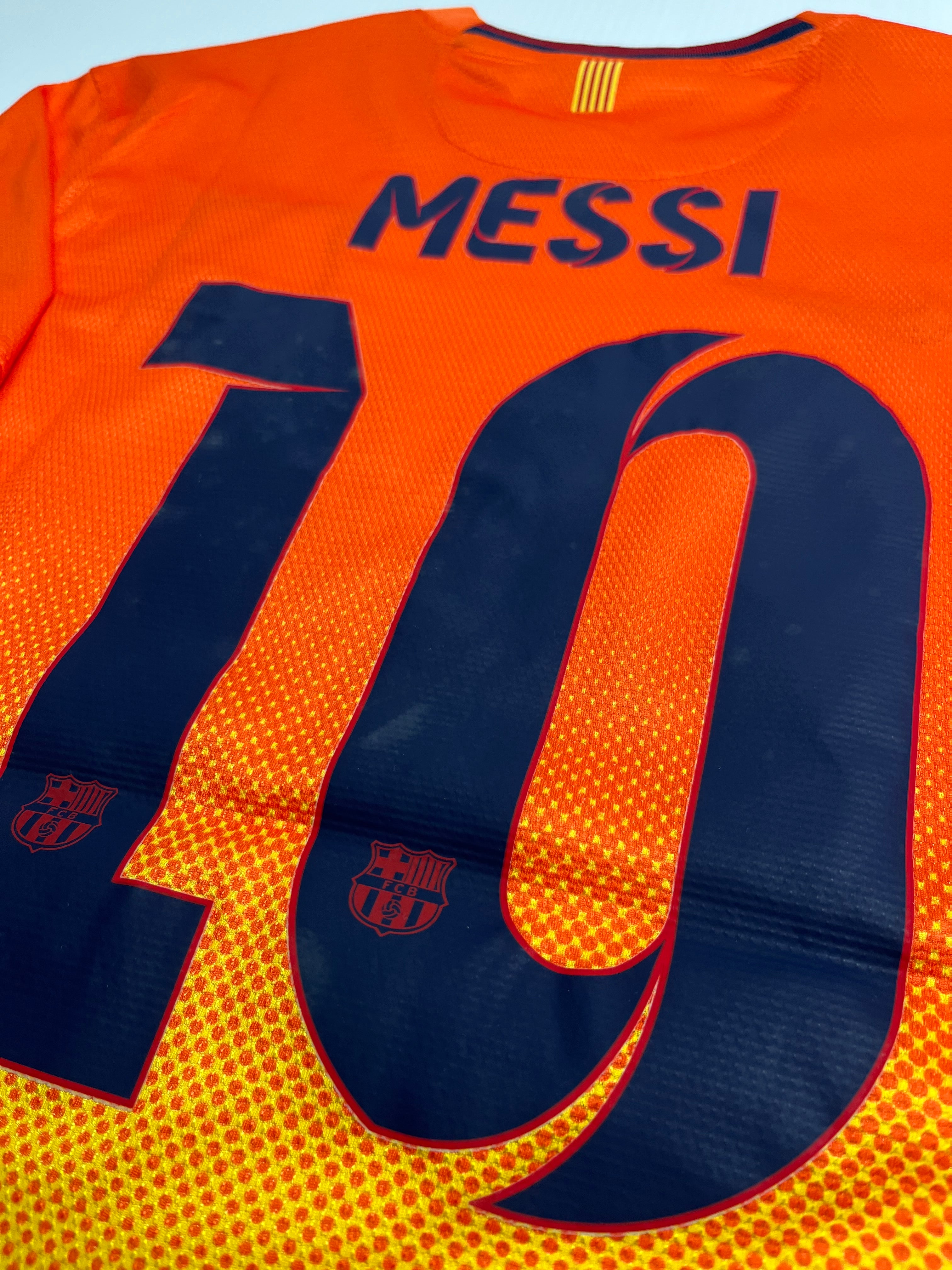2012-13 FC Barcelona Lionel Messi Away Kit M