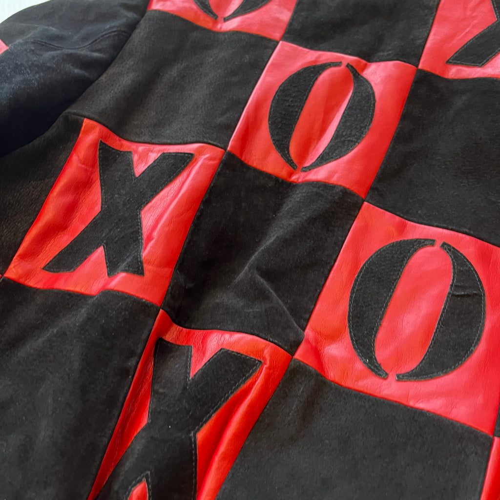 Vintage XOXO Leather Full Zip Jacket Women's M