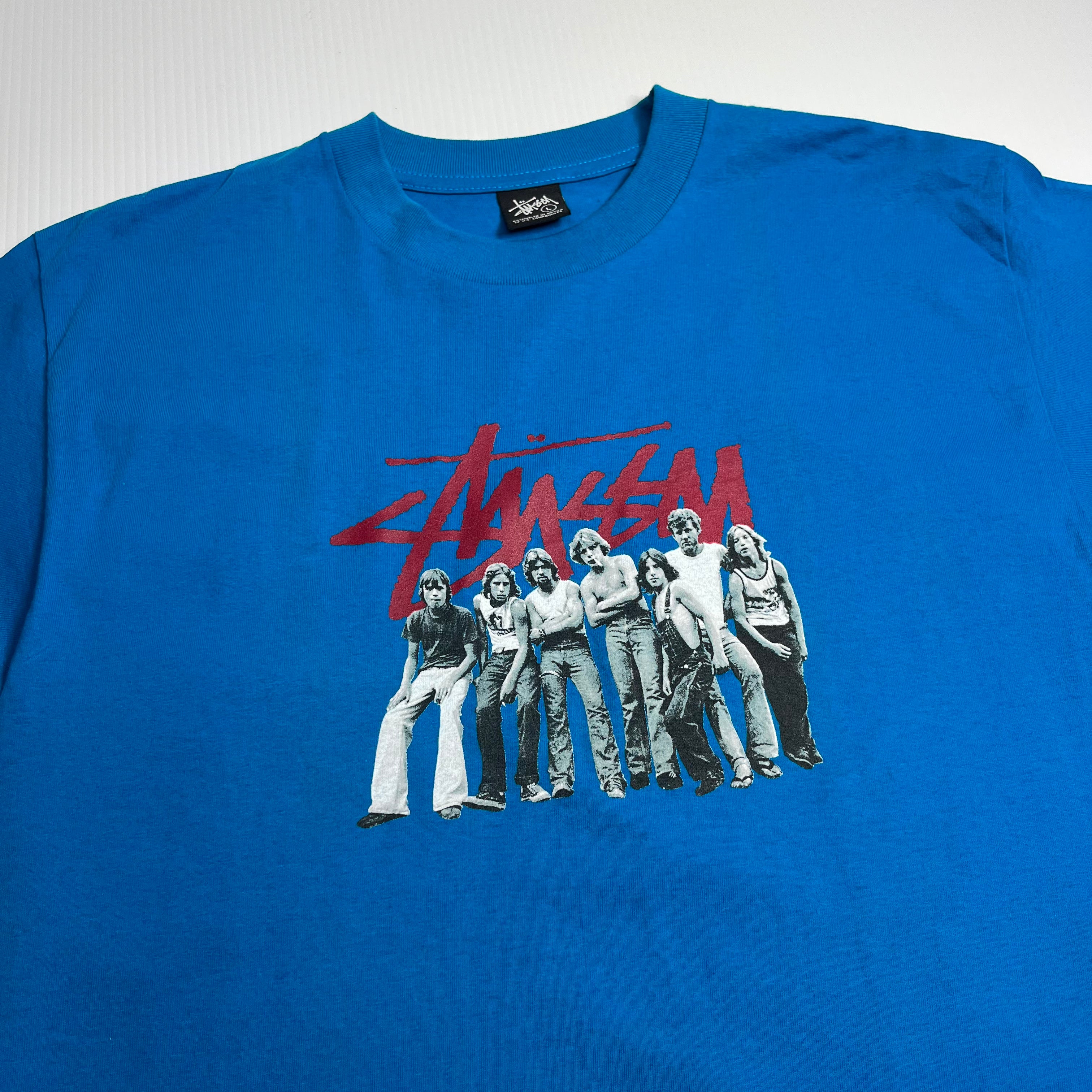 Stussy Spellout Graphic Tee L