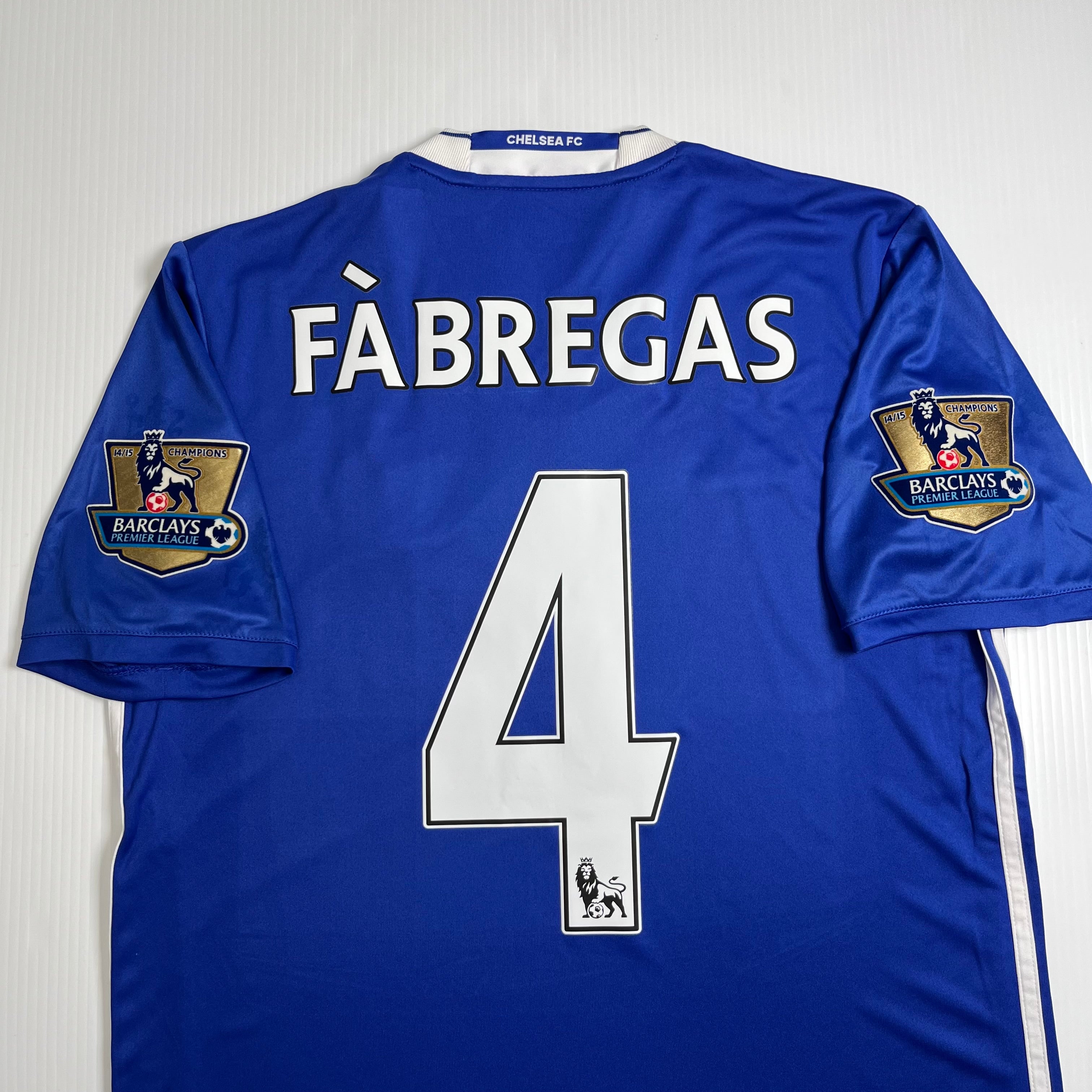 2016-17 Adidas Chelsea Fabregas Home Kit M