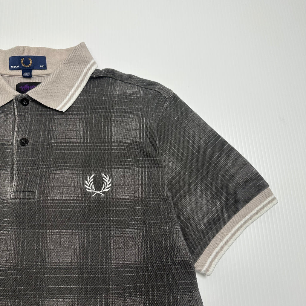 Stüssy Deluxe x Fred Perry Collab Polo Shirt M