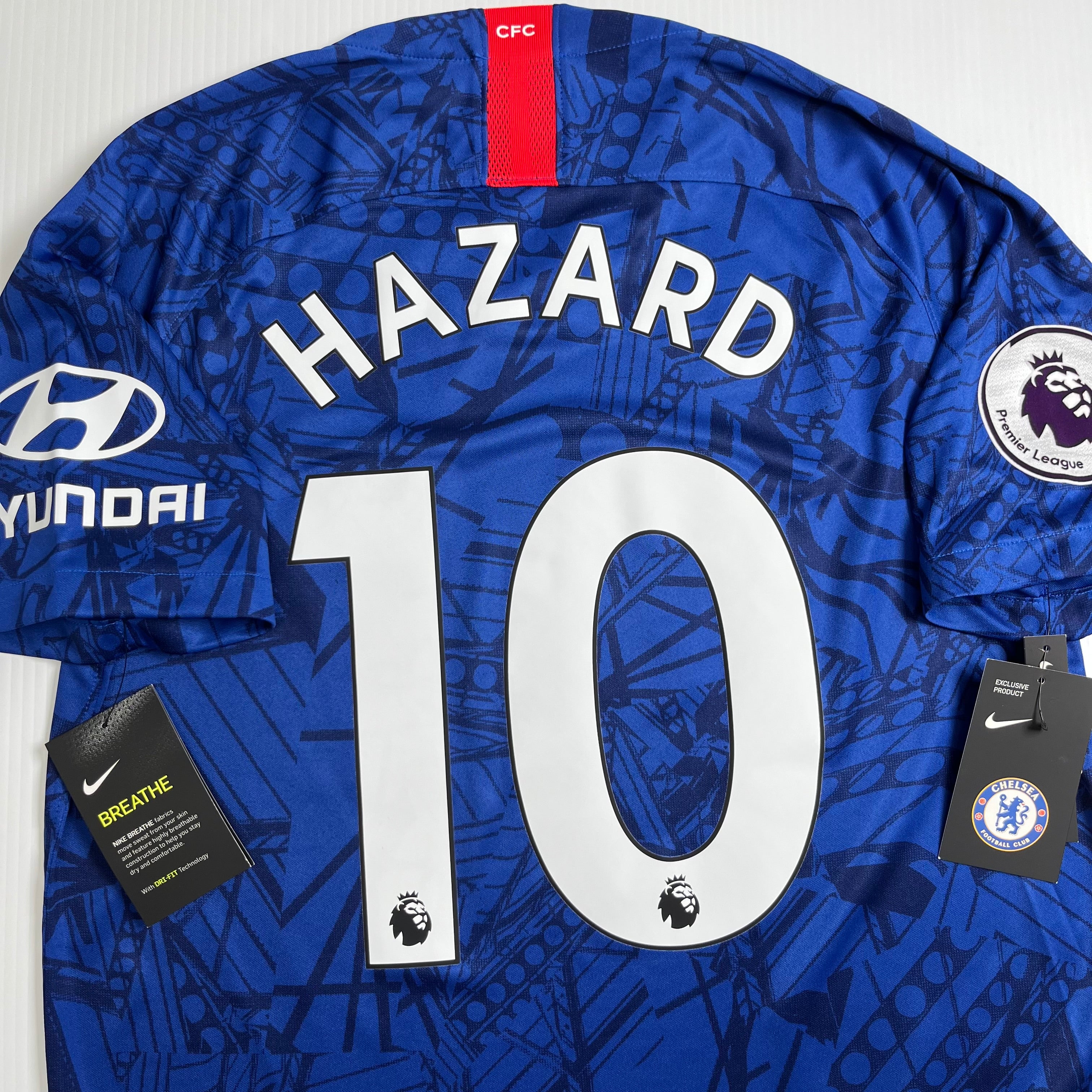 2019-20 Nike Chelsea Hazard Home Kit M