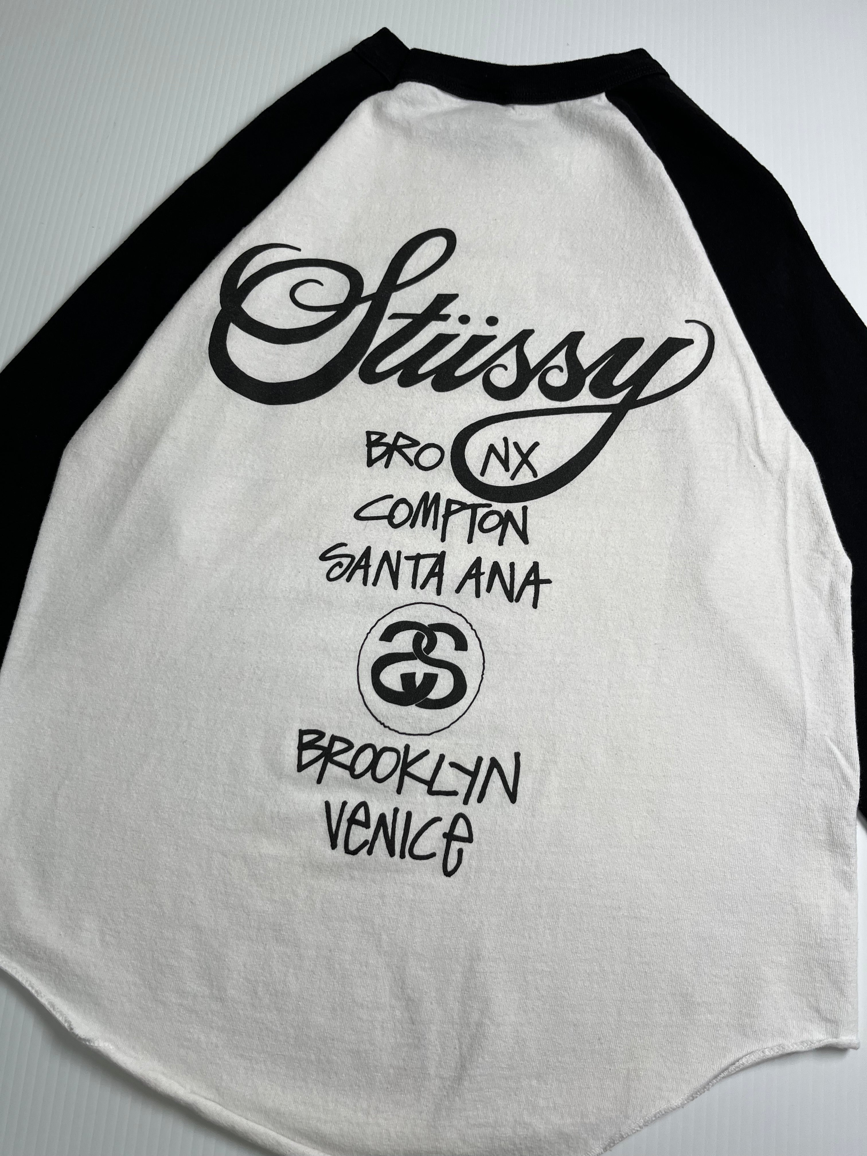 Stüssy International Cities Raglan Shirt S