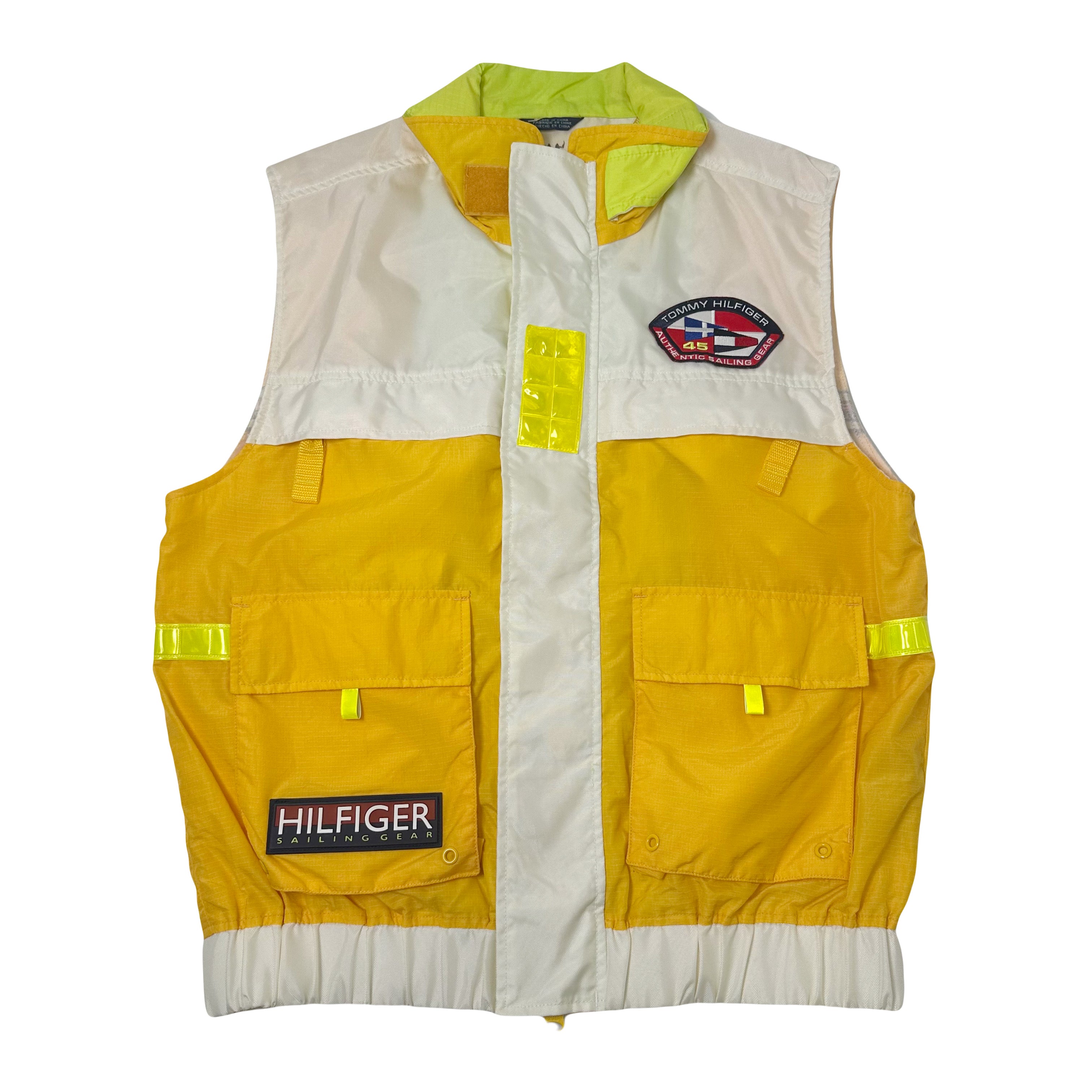 Vintage Tommy Hilfiger Sailing Gear Vest L