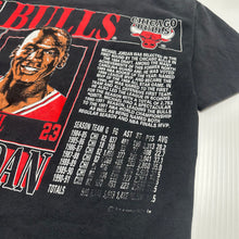 Load image into Gallery viewer, 90s Nutmeg Michael Jordan Chicago Bulls Stats Tee M
