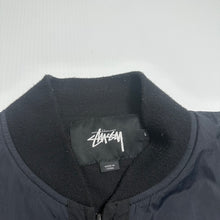 Load image into Gallery viewer, Stüssy Full Zip Bomber Jacket L
