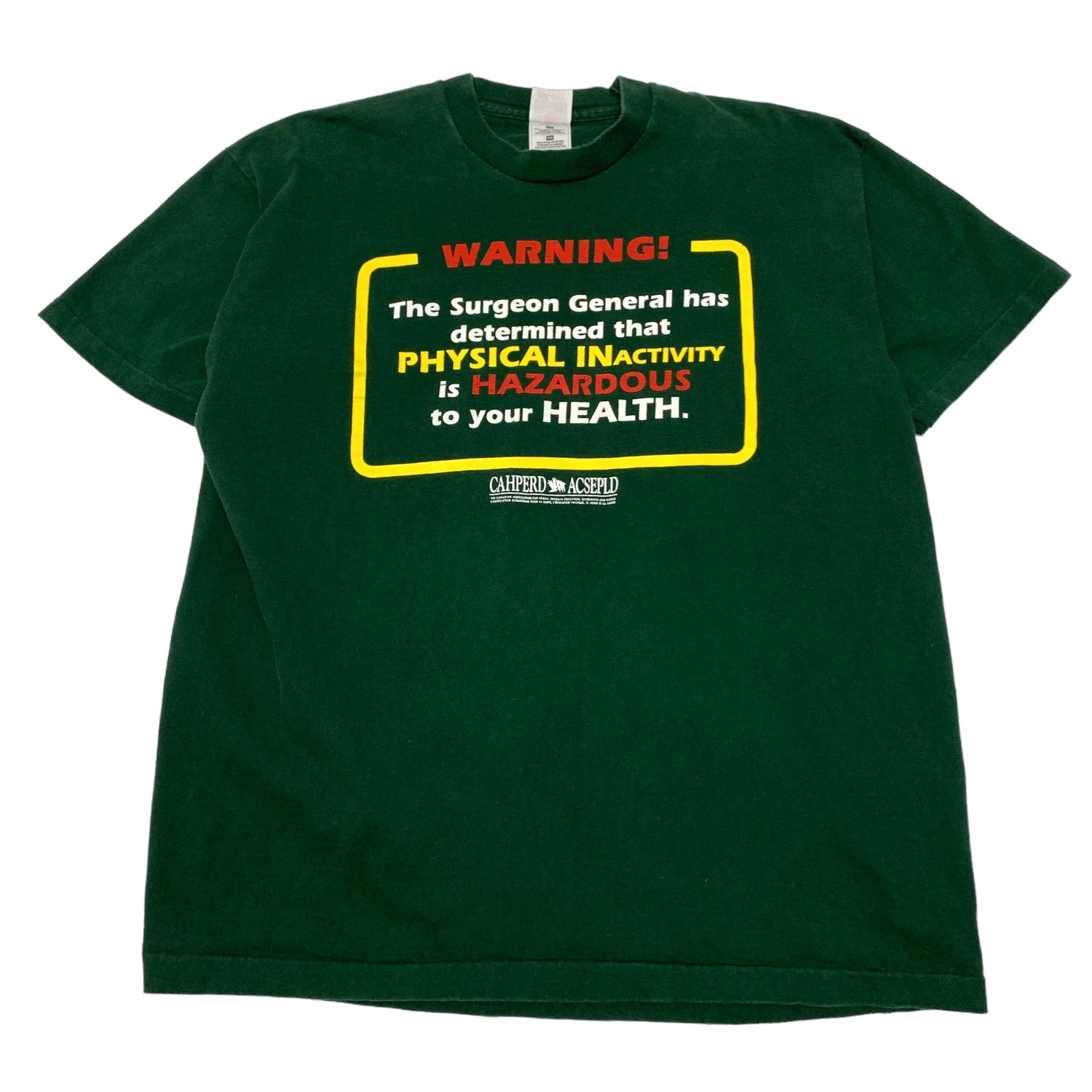 Vintage Physical Inactivity Tee XL