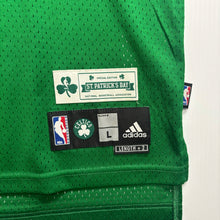 Load image into Gallery viewer, Adidas Boston Celtics Kevin Garnett St. Patrick&#39;s Day Jersey L
