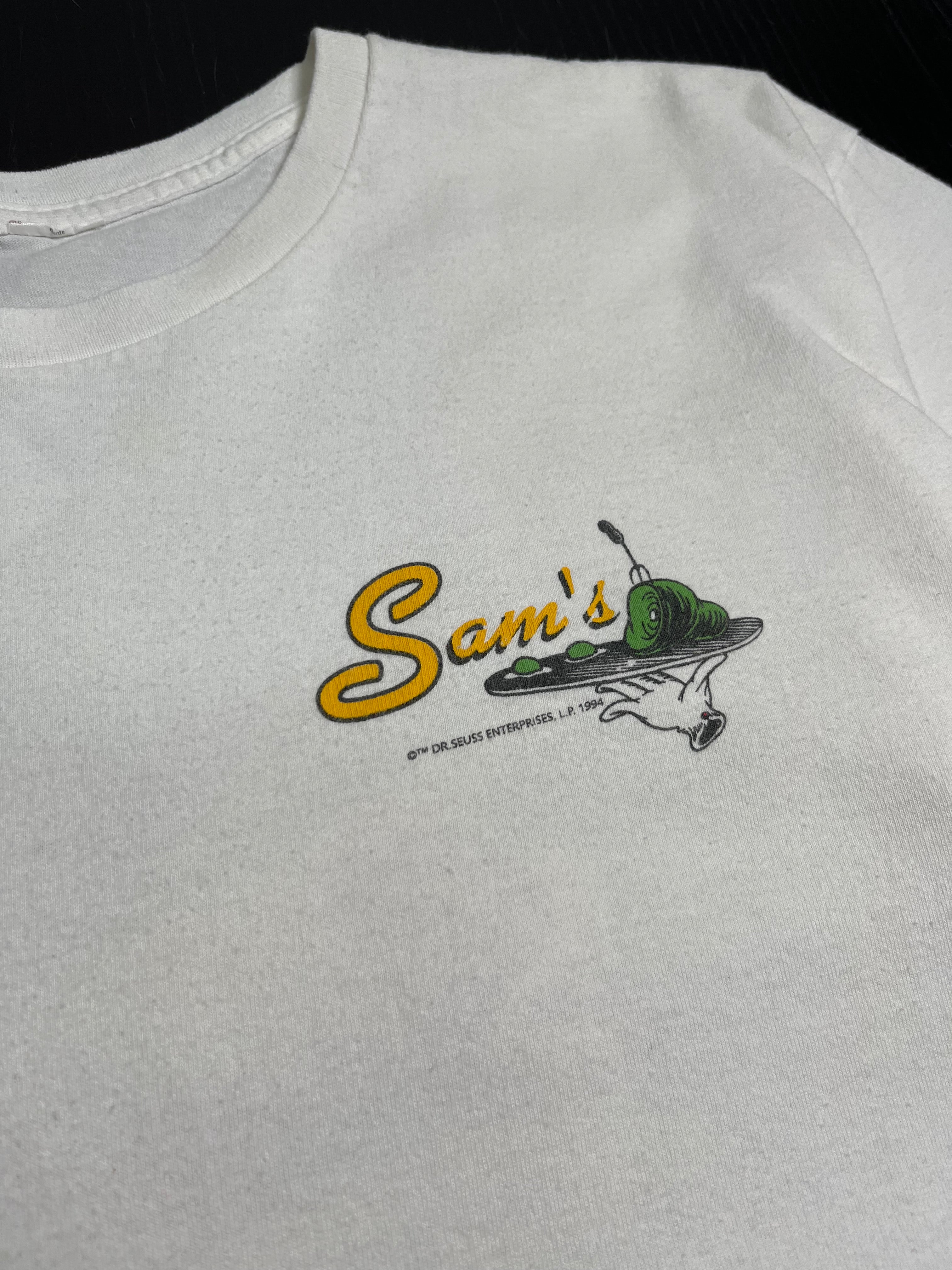 1994 Dr. Seuss Sam's Green Eggs & Ham Tee M