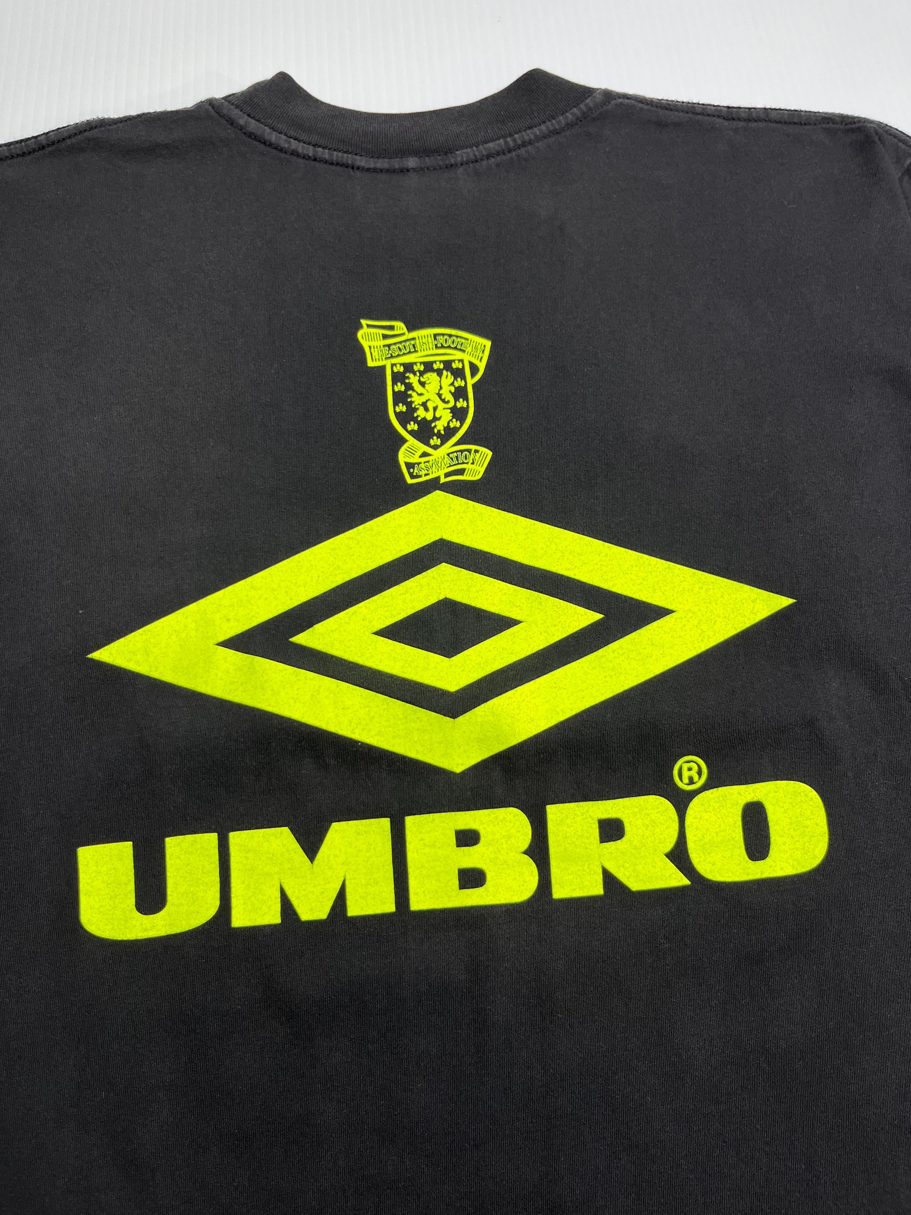 Euro 96 Umbro Scotland Graphic Tee L