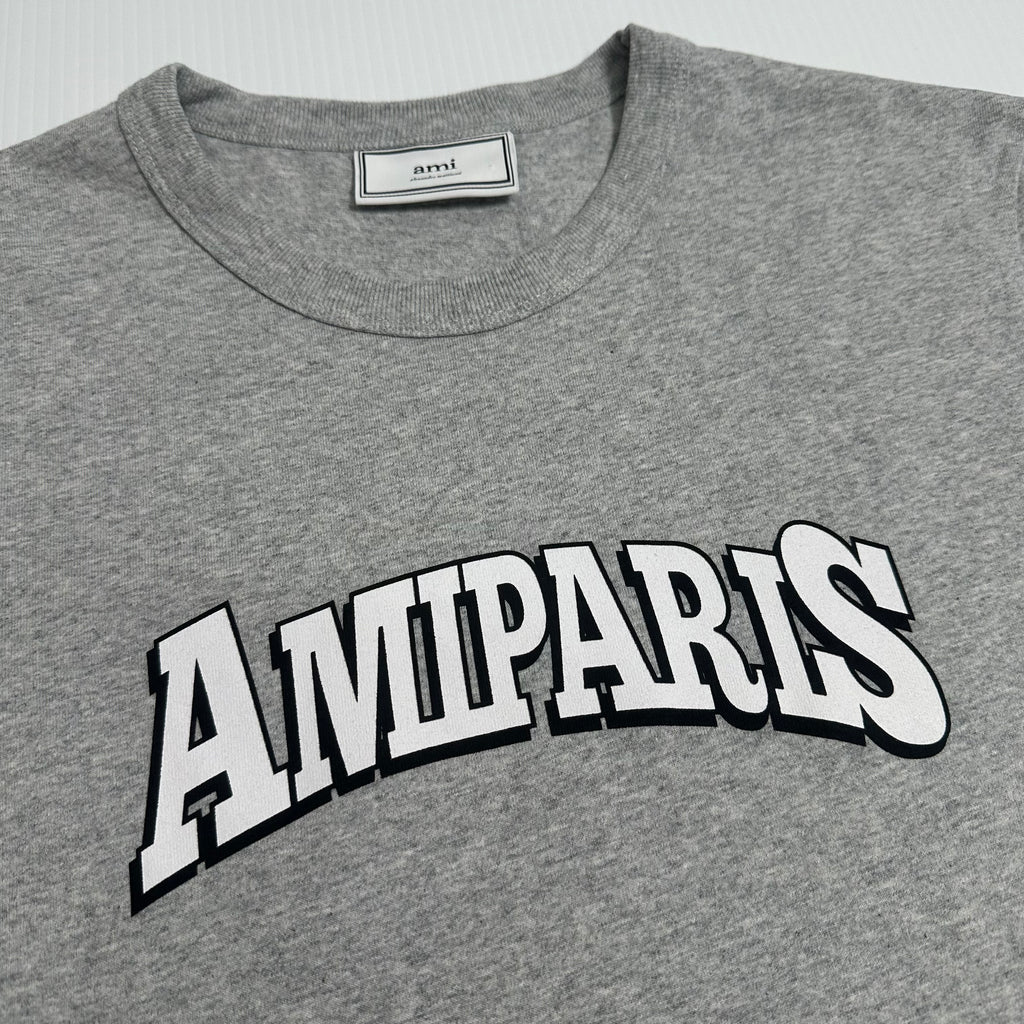 Ami Paris Text Spellout Tee M