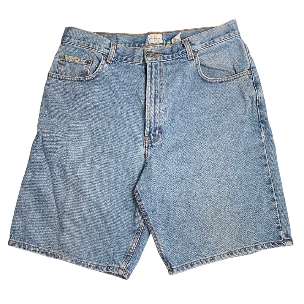 Vintage Calvin Klein Faded Denim Shorts 33