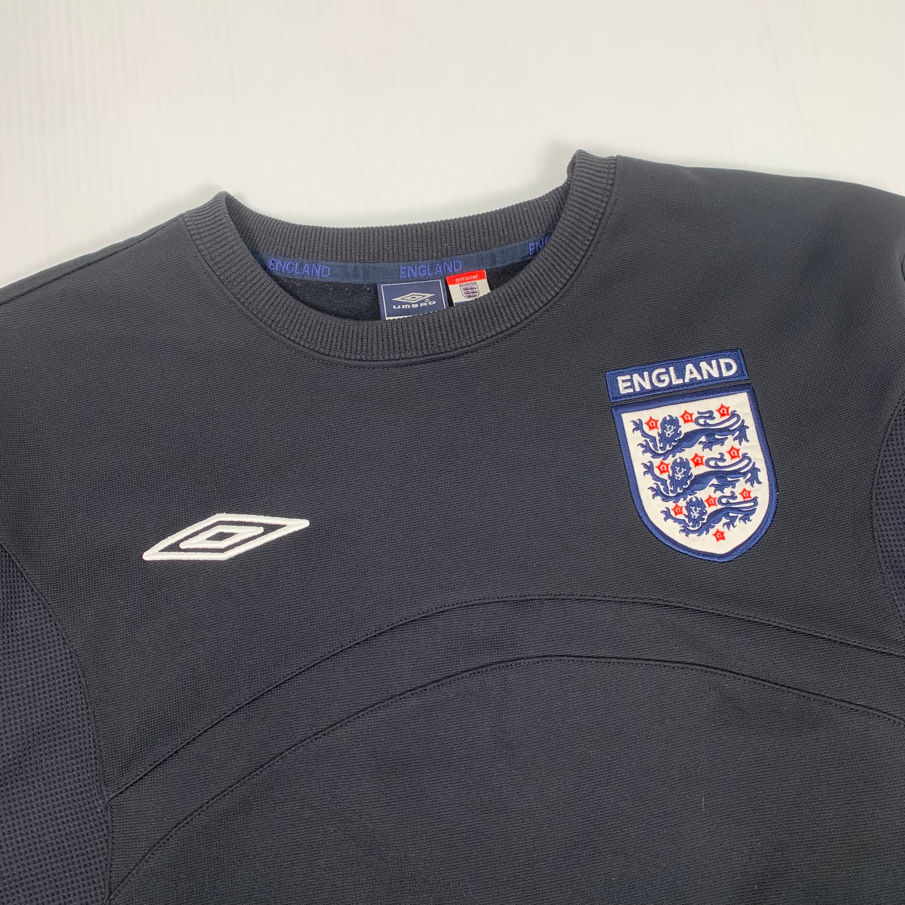 Vintage Umbro England Training Top Sweatshirt L
