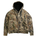 Redhead Sherpa Lined Real Tree Zip Hoodie M