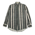 Vintage Wrangler Striped Button-Up Shirt M