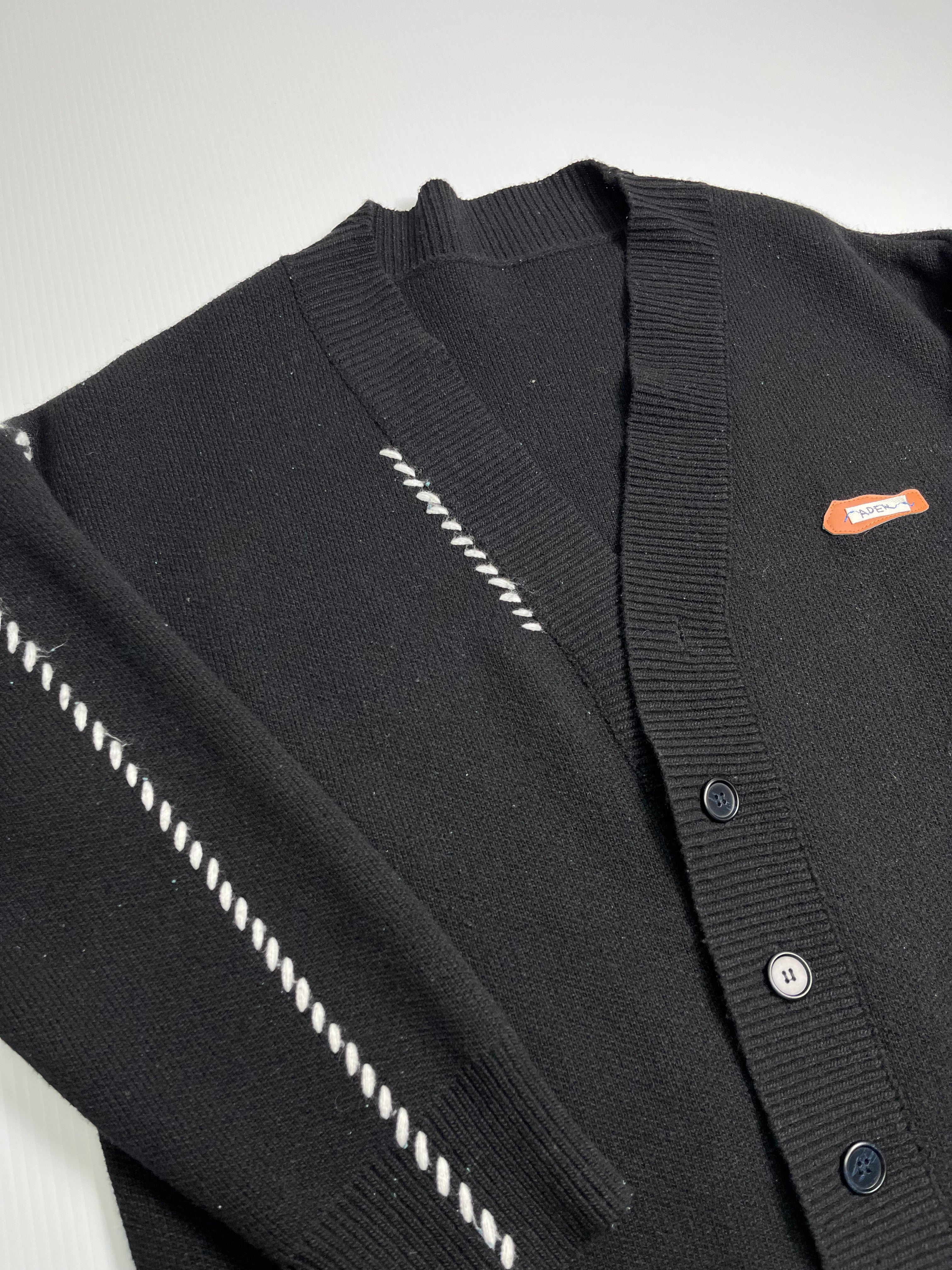 Ader Black Cardigan Sweater M