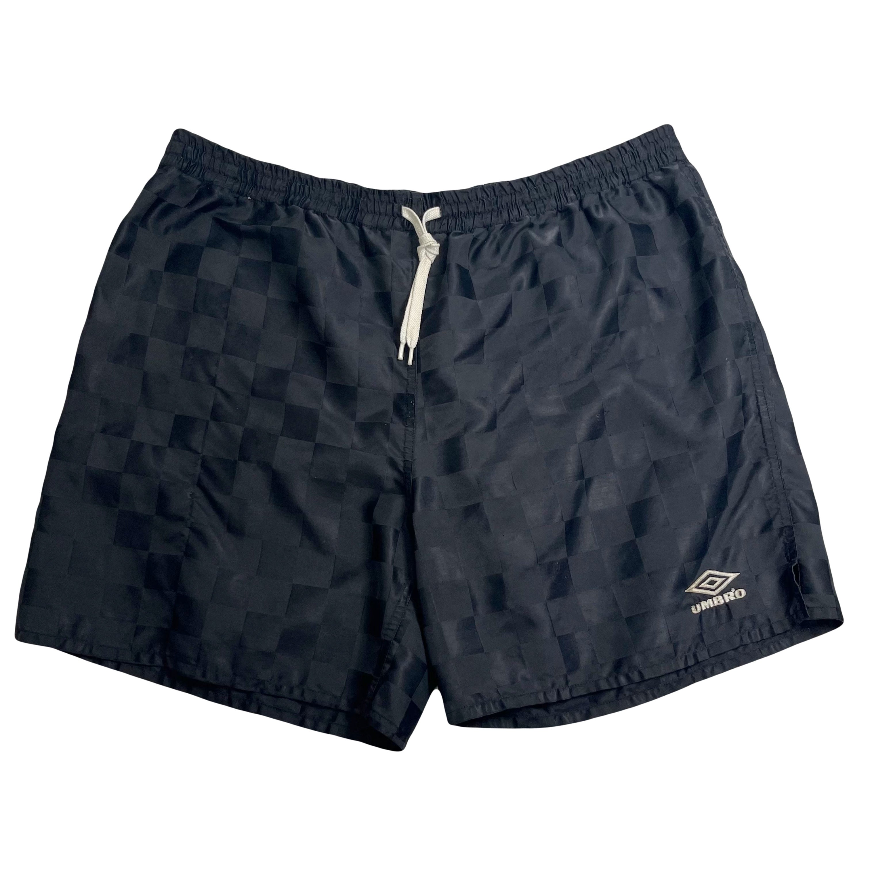 Vintage Umbro Checkered Light Shorts L
