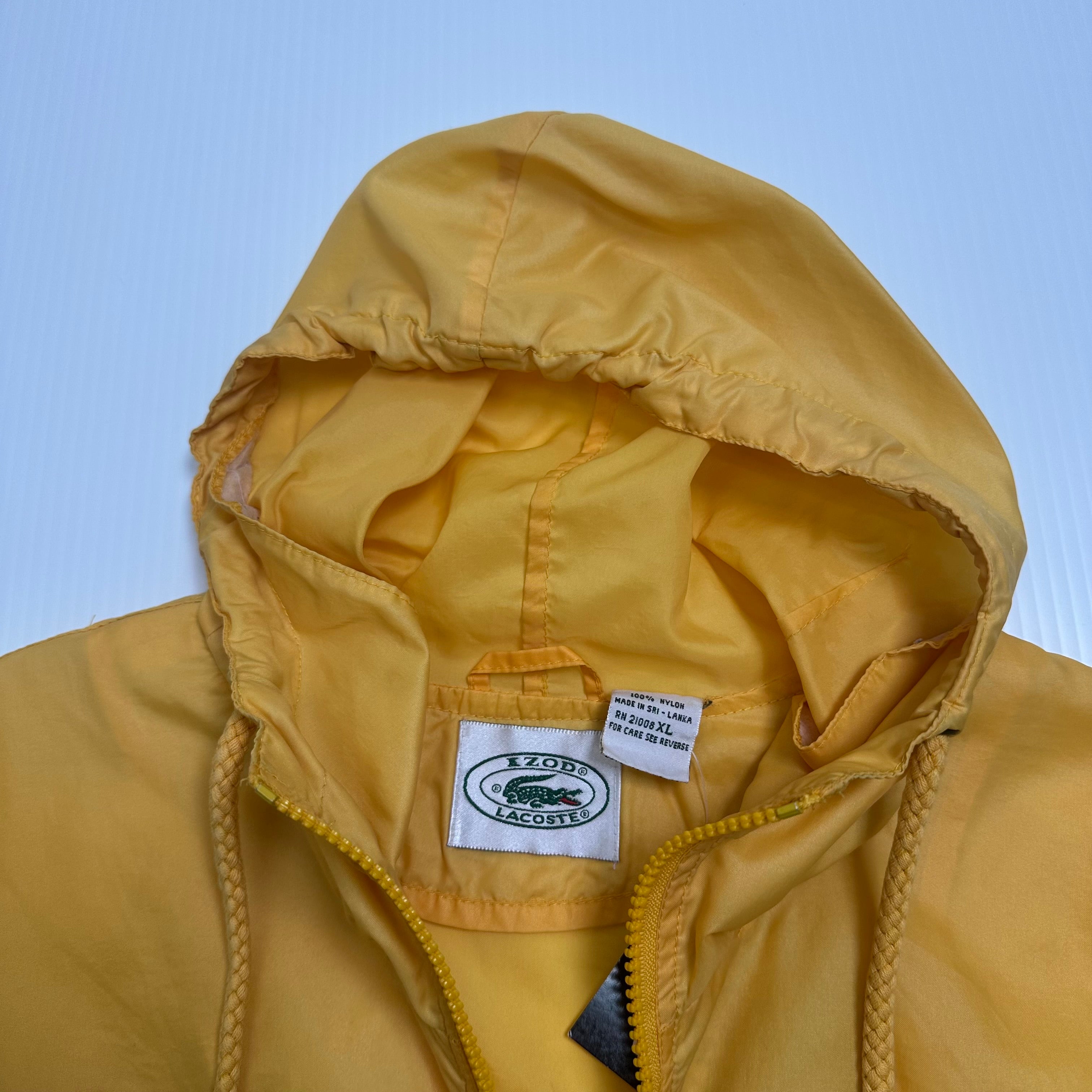 Vintage IZOD Lacoste Anorak Light Jacket XL