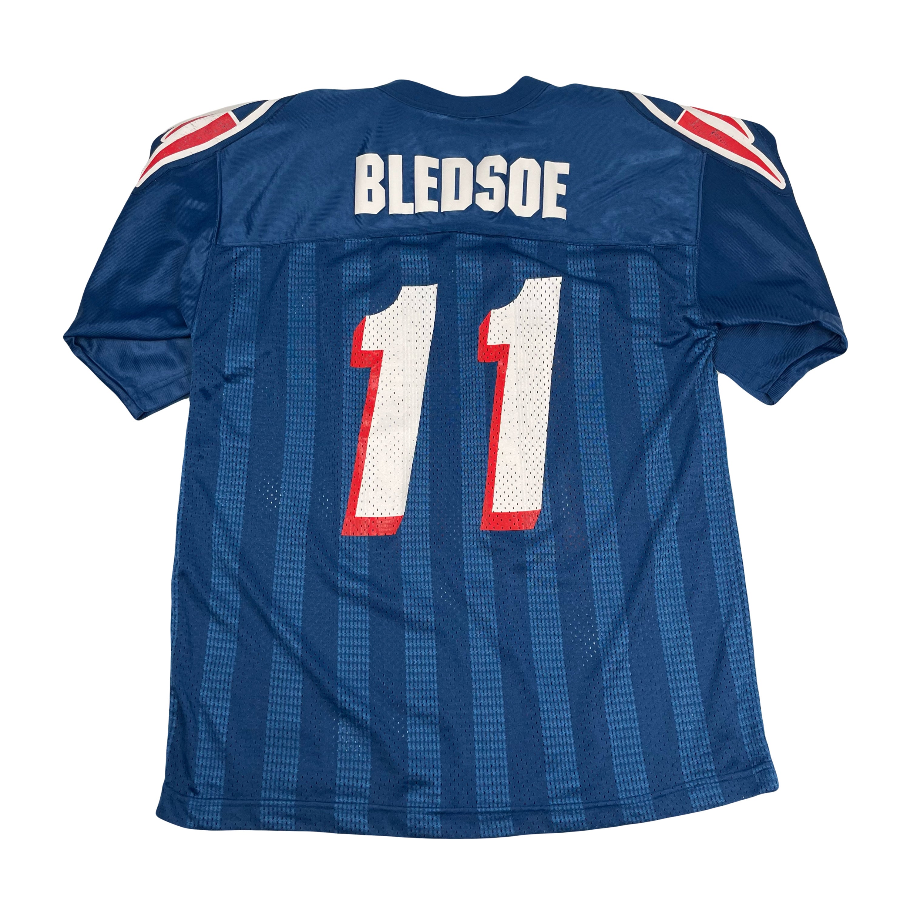 1995 Starter New England Patriots #11 Bledsoe NFL Jersey M