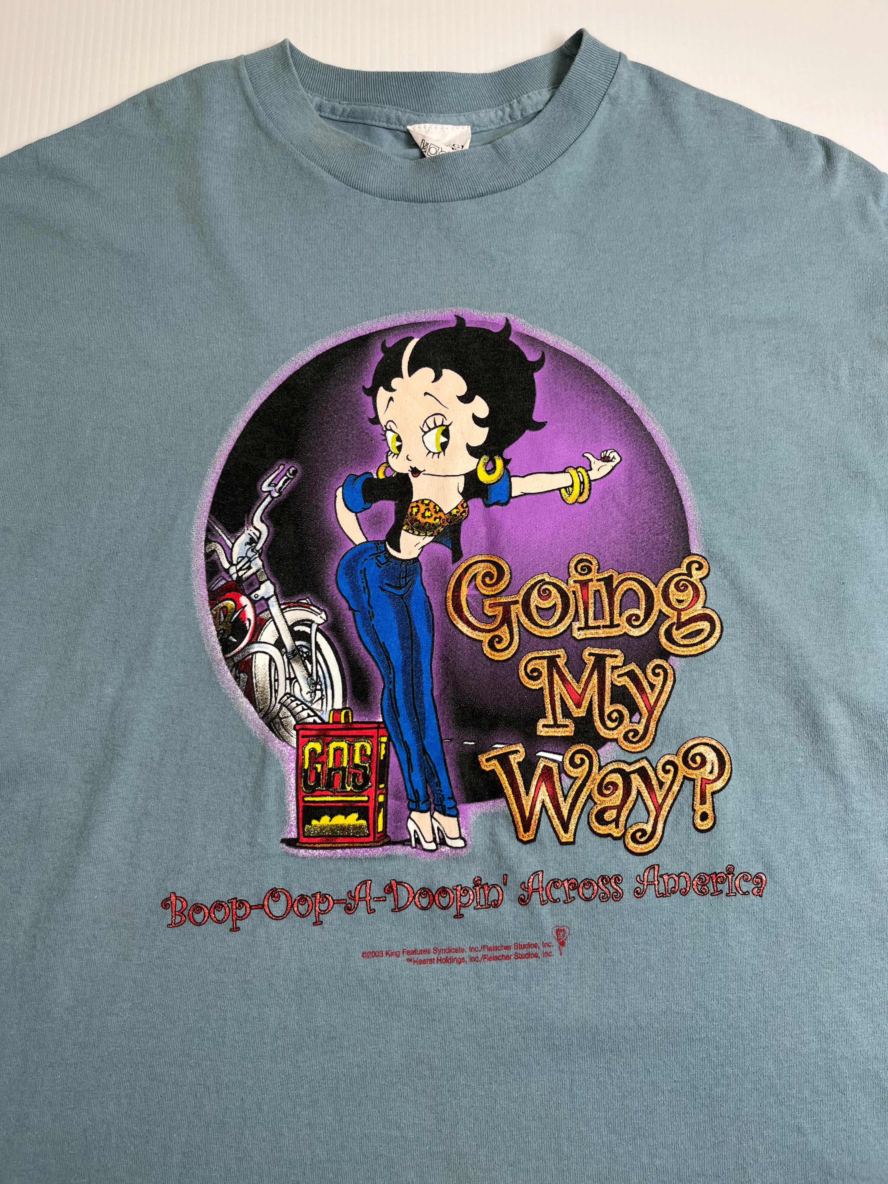 2003 Betty Boop Going My Way? Tee XL