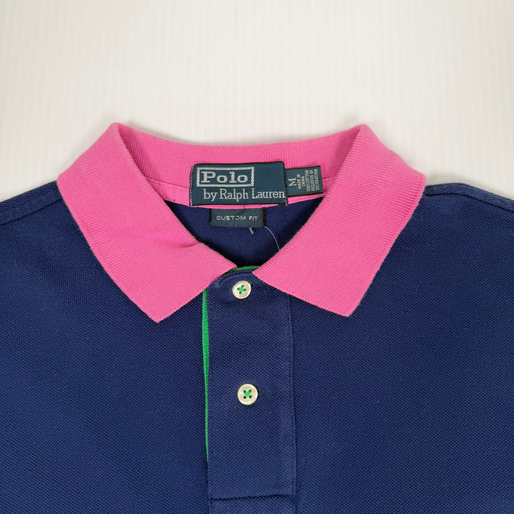 Vintage Polo Ralph Lauren Multi Colour Polo Shirt M