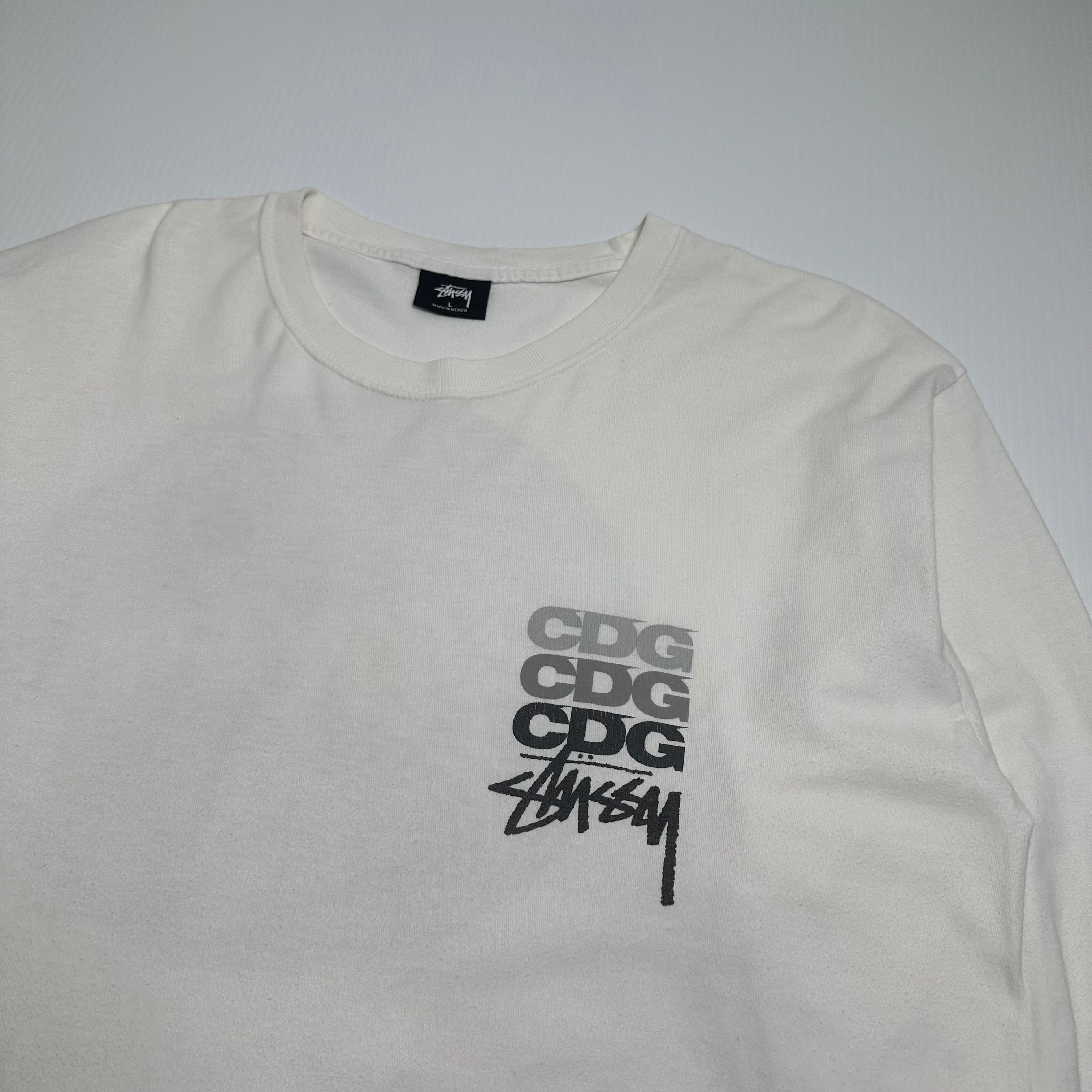 Stüssy x Comme des Garçons Graphic Longsleeve Shirt L