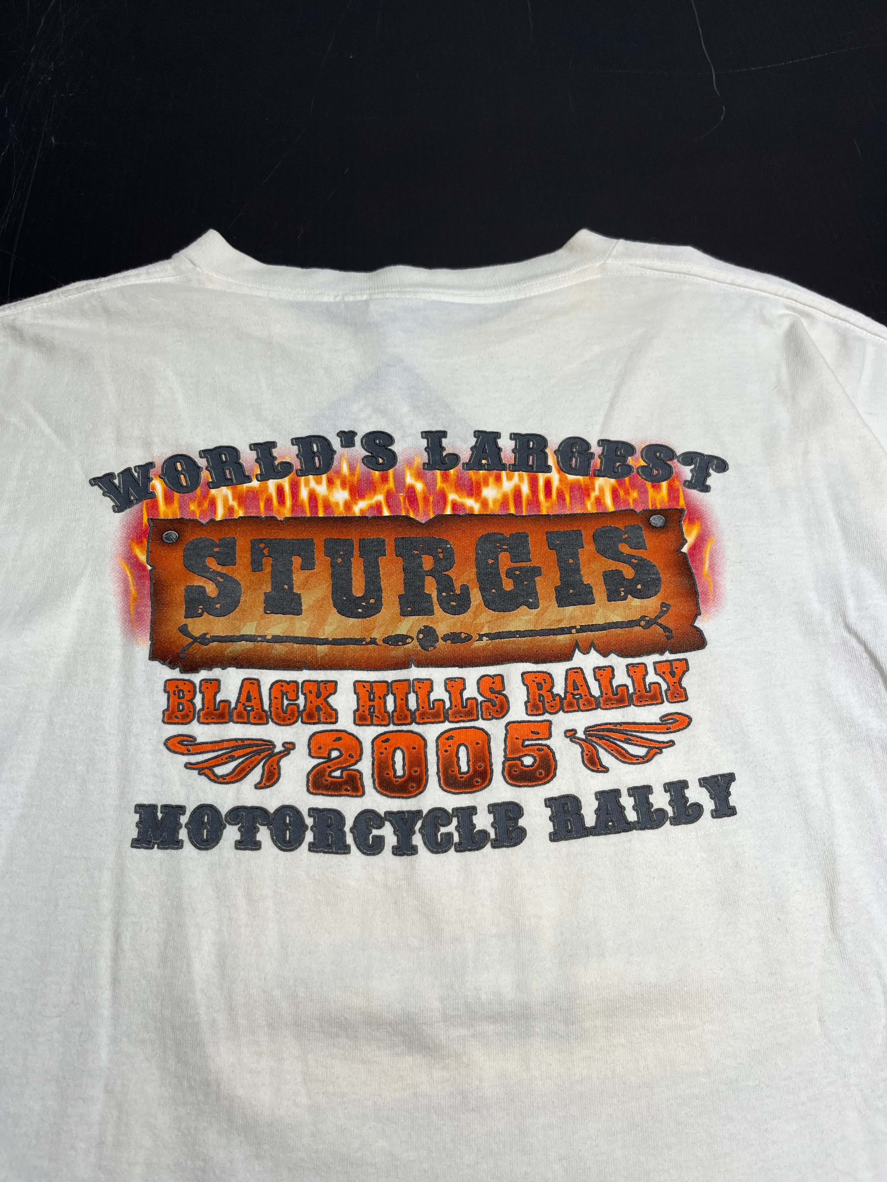 2005 Sturgis Black Hills Rally Tee XXL