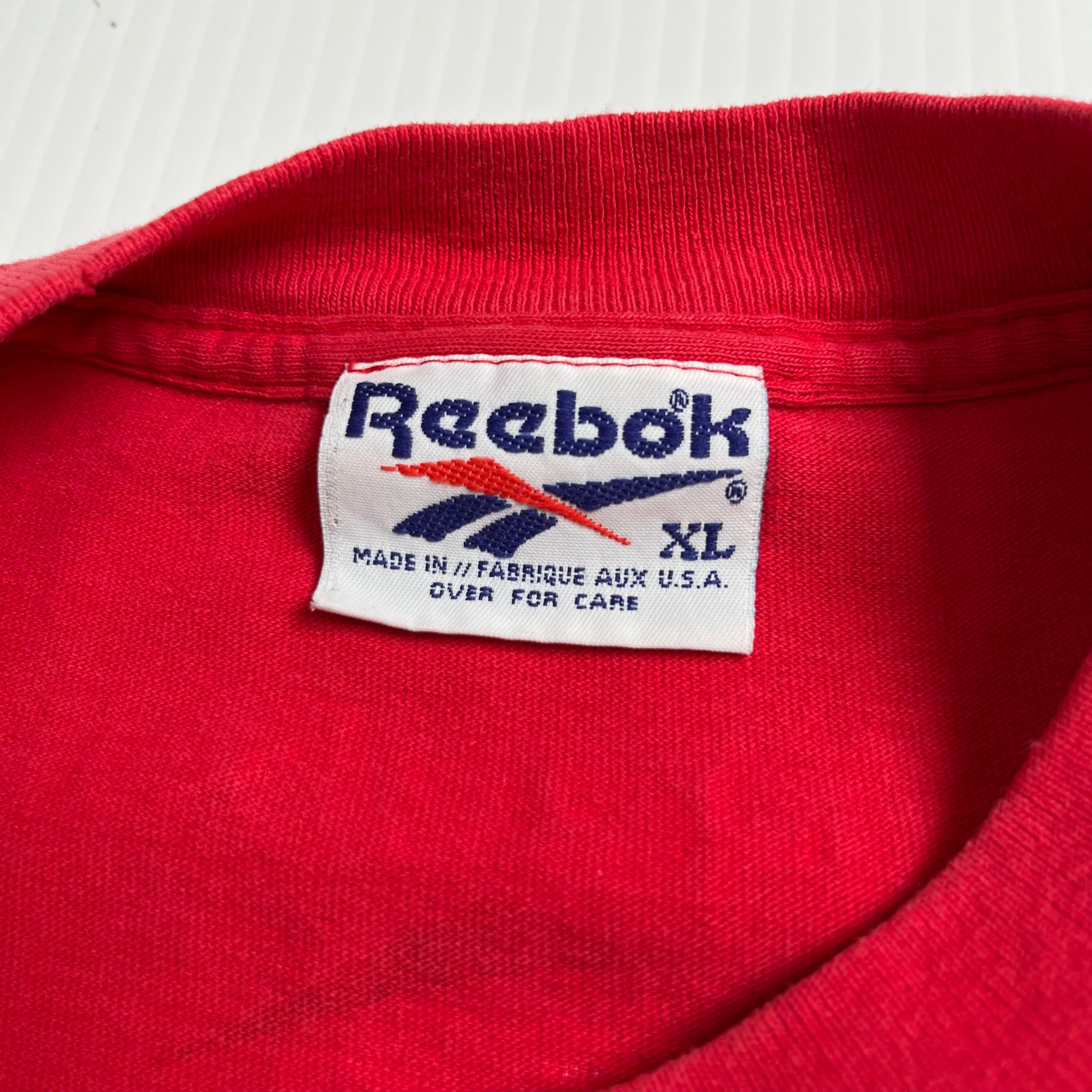 90s Reebok Liverpool FC Mini Logo Tee XL